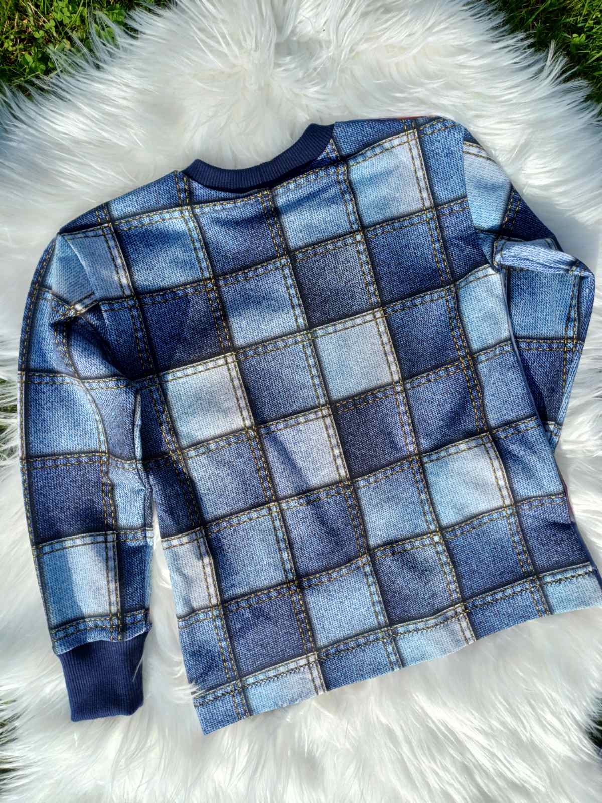 Kostiumėlis "Zuikis ir kvadratai" | 116 dydis