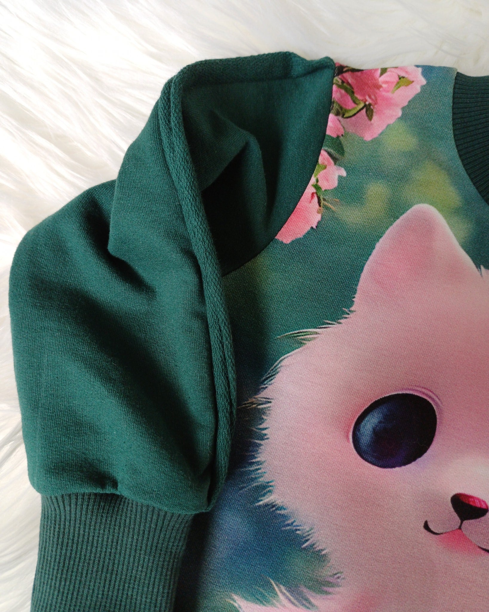 Katytės suknelė 🐱 | 92 dydis