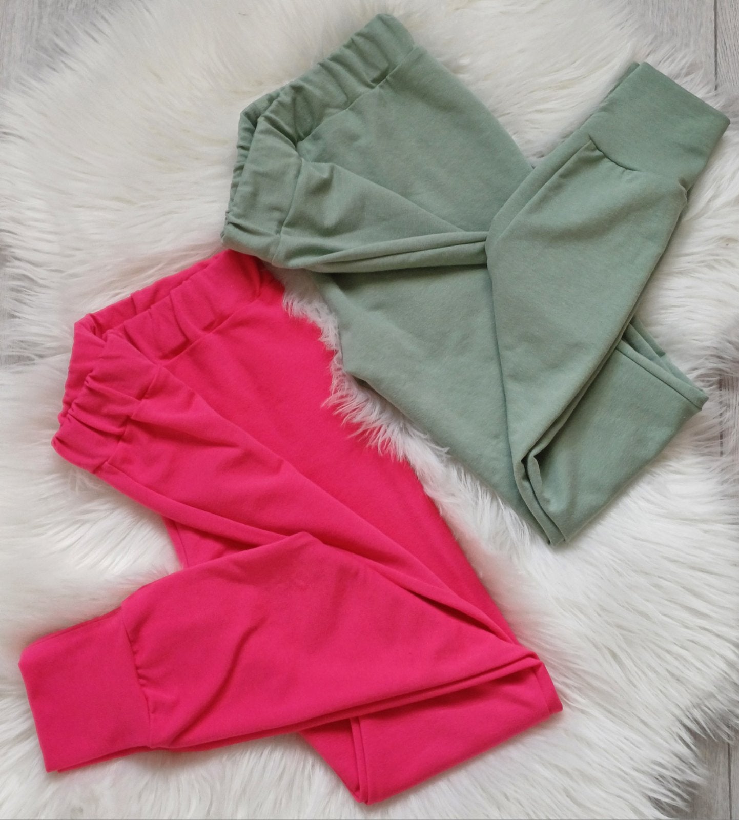 Kelnės - tamprės | Rožinės spalvos | 110 dydis