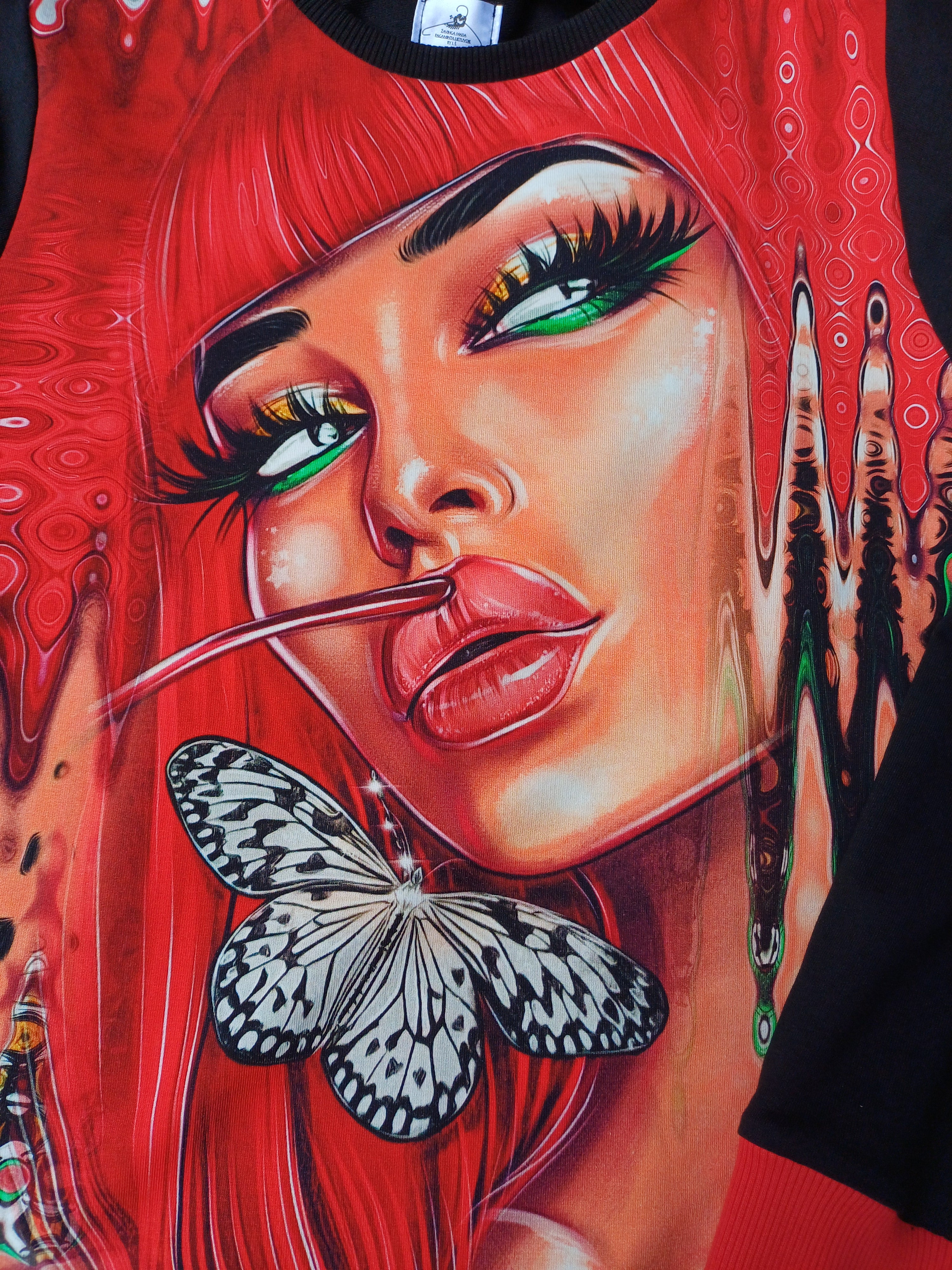 Džemperis "Raudonplaukė ryški" 158d