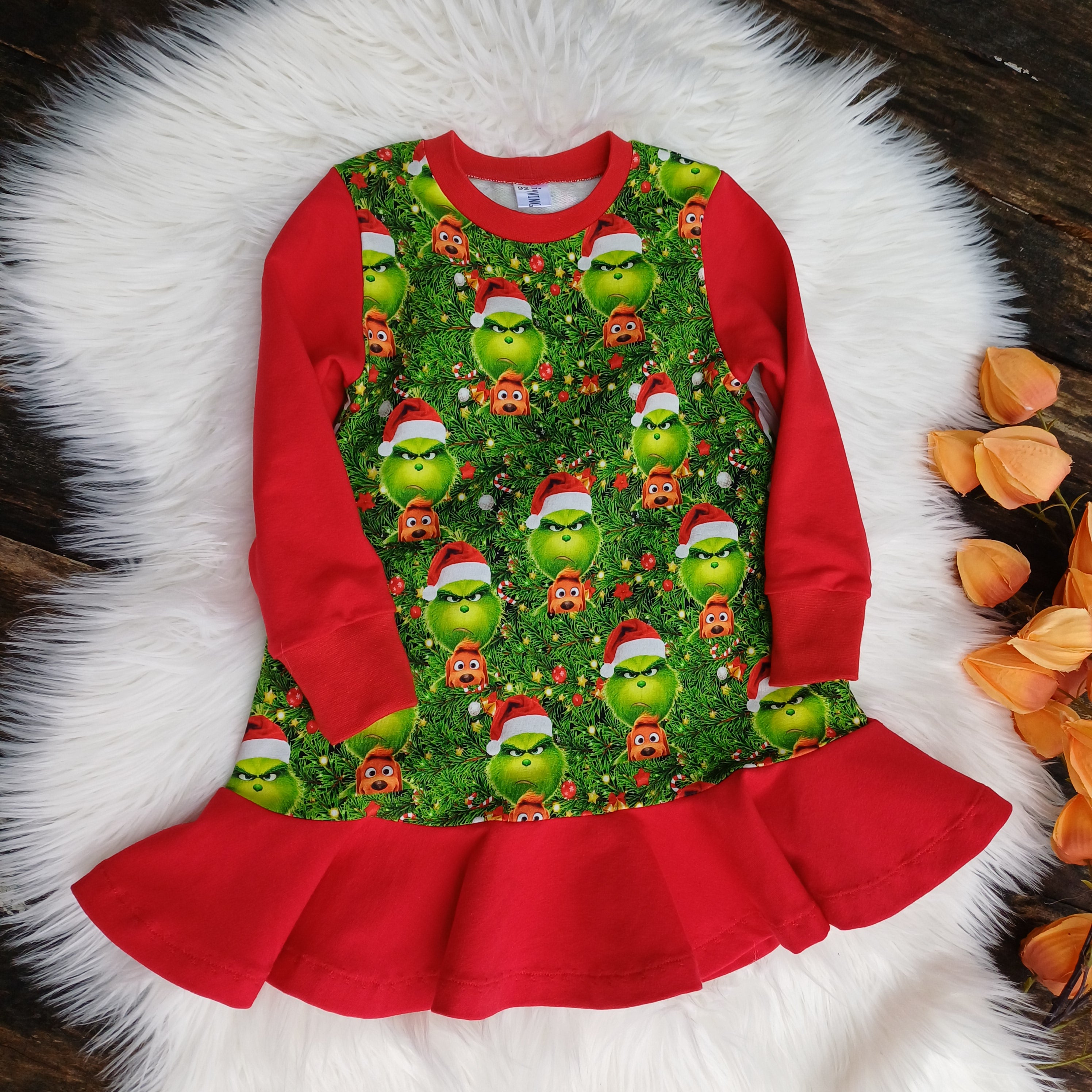 Suknelė Kalėdos su Grinču