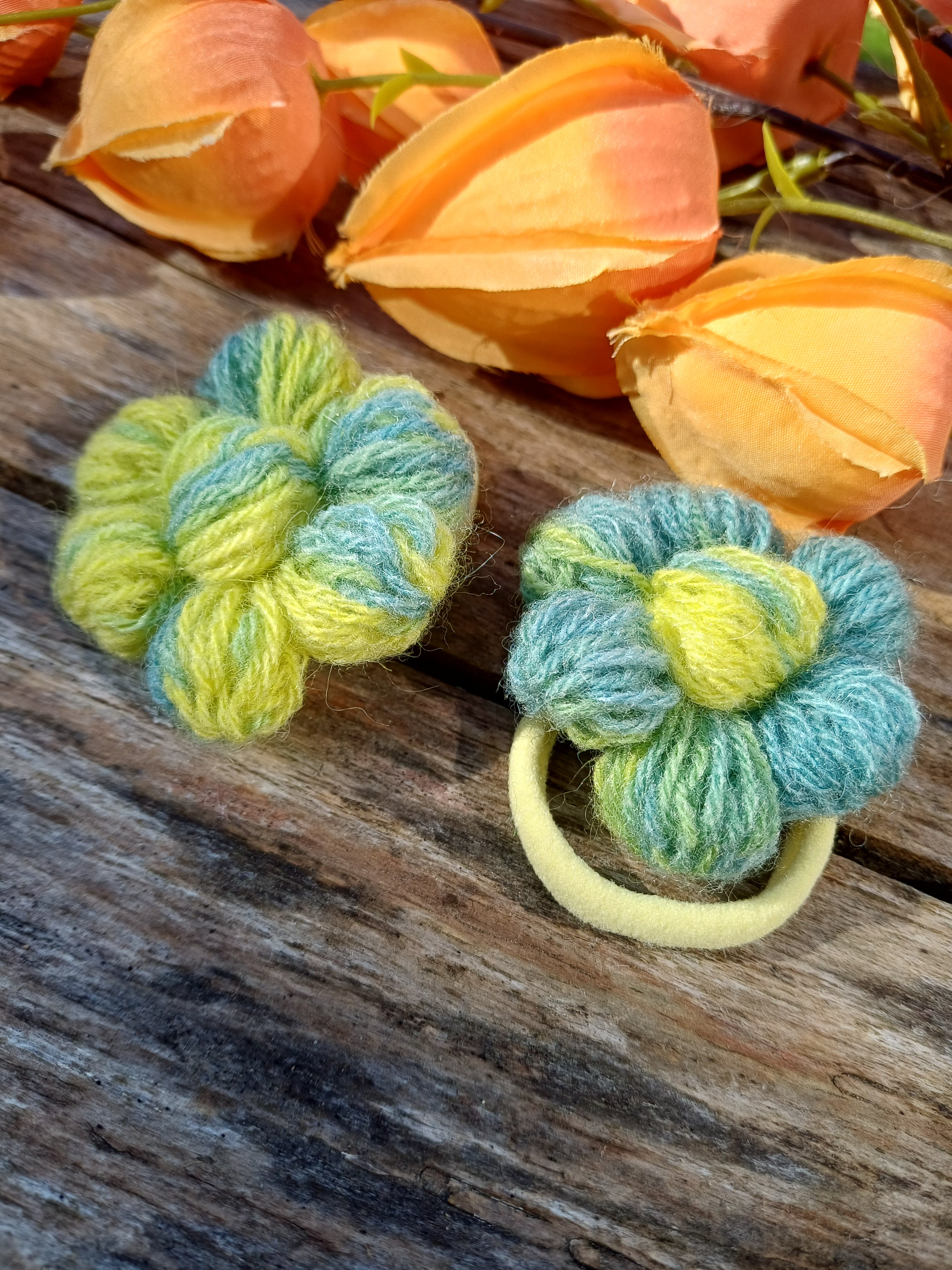 Gumelės žalia - geltona