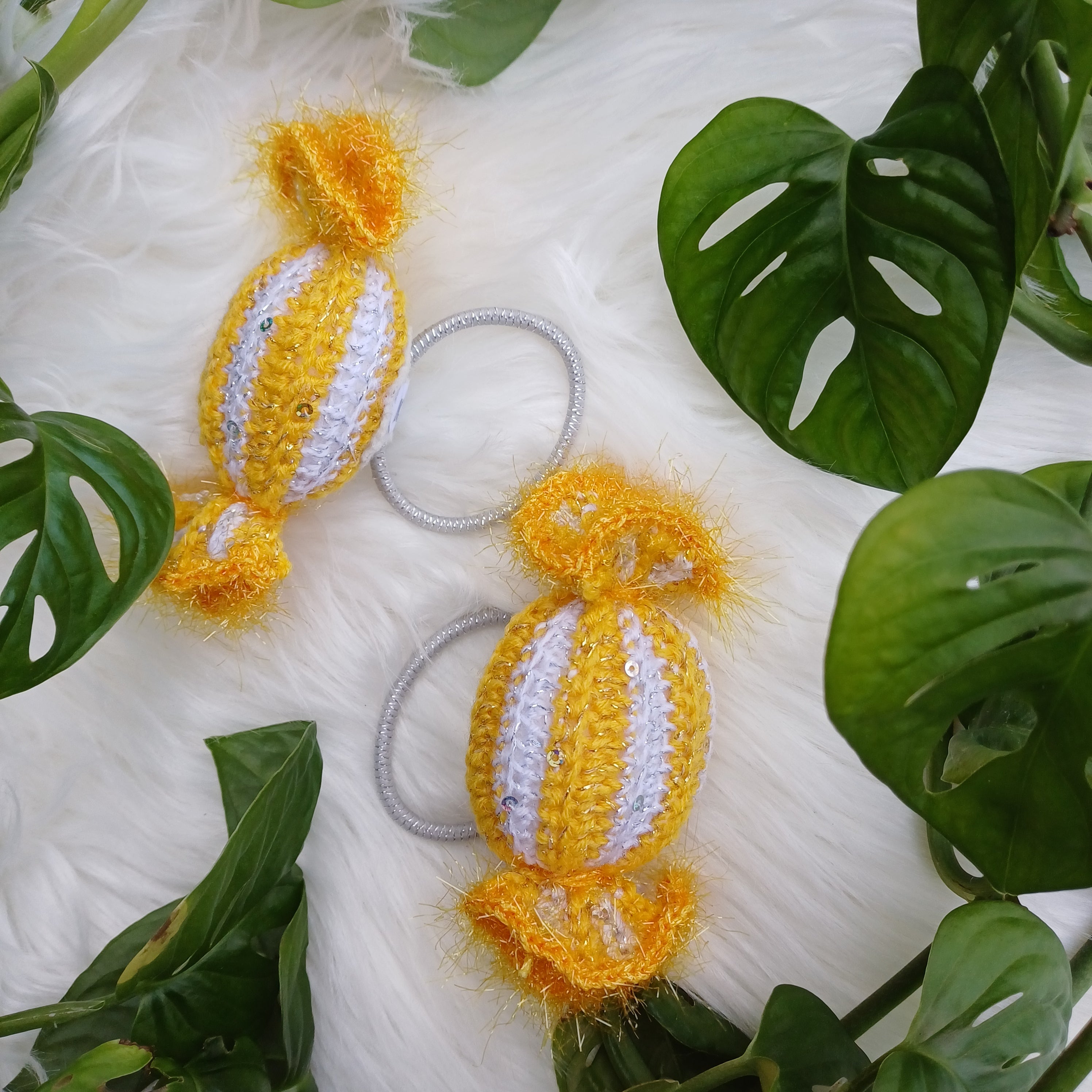 Rankų darbo gumelės Citrinos L dydis