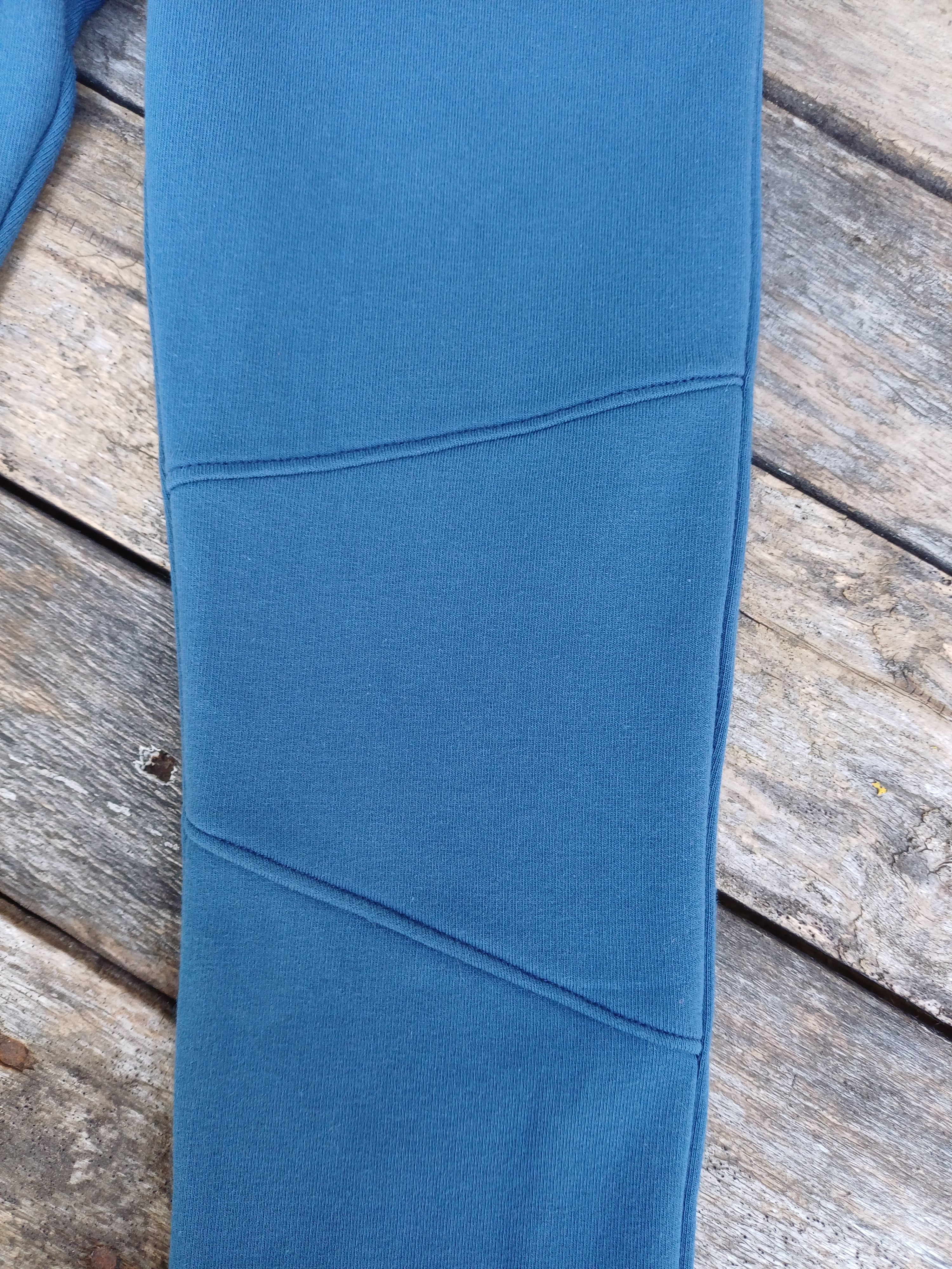 Kelnės su plonu pūkeliu - "Mėlynos"