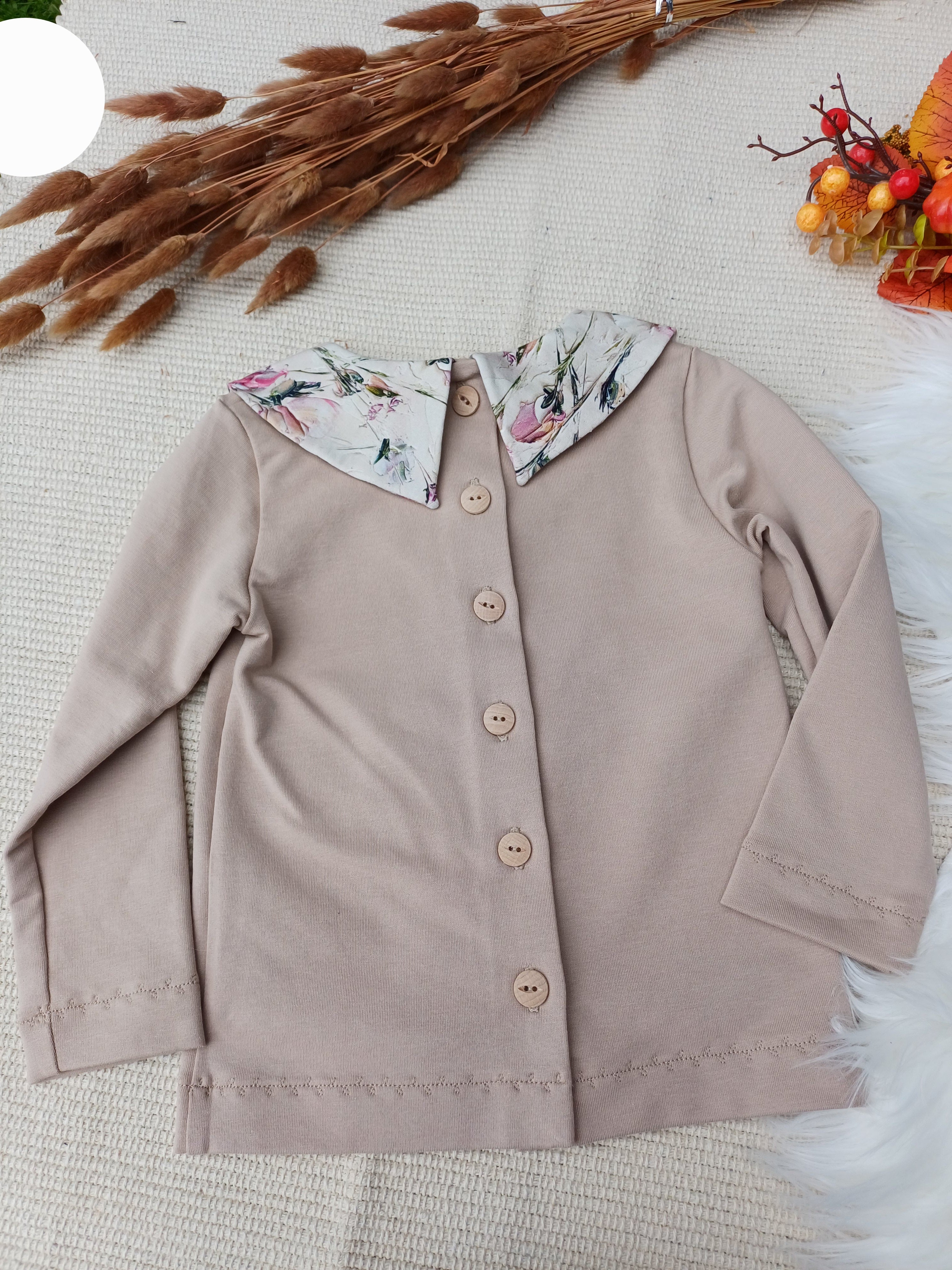 Palaidinė "Gėlės ant kaklo" 92d