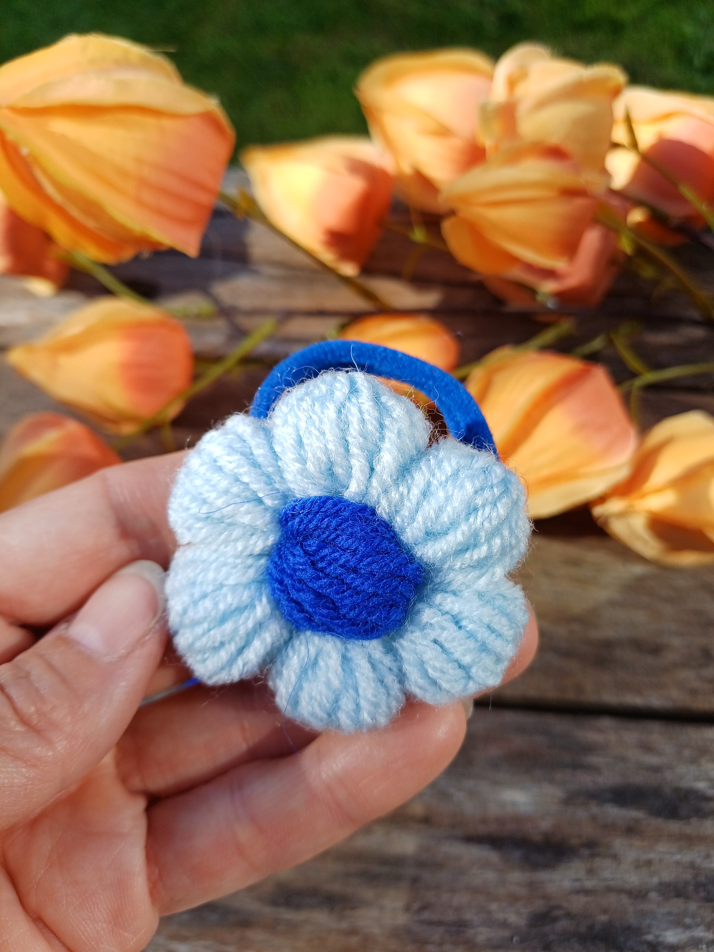 Gumelės žydra - mėlyna