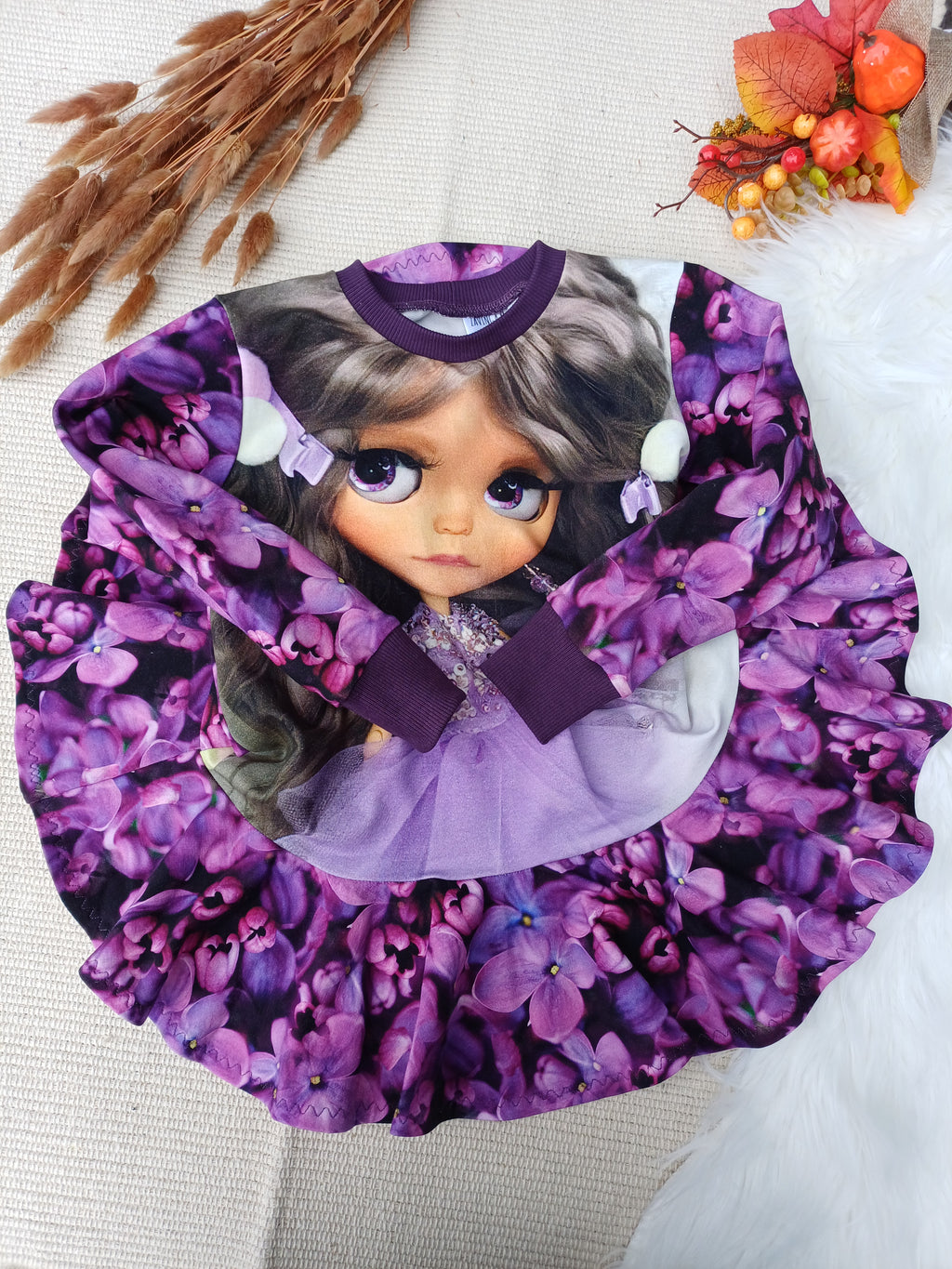 Tunikėlė " Alyvinė mergaitė" 110d