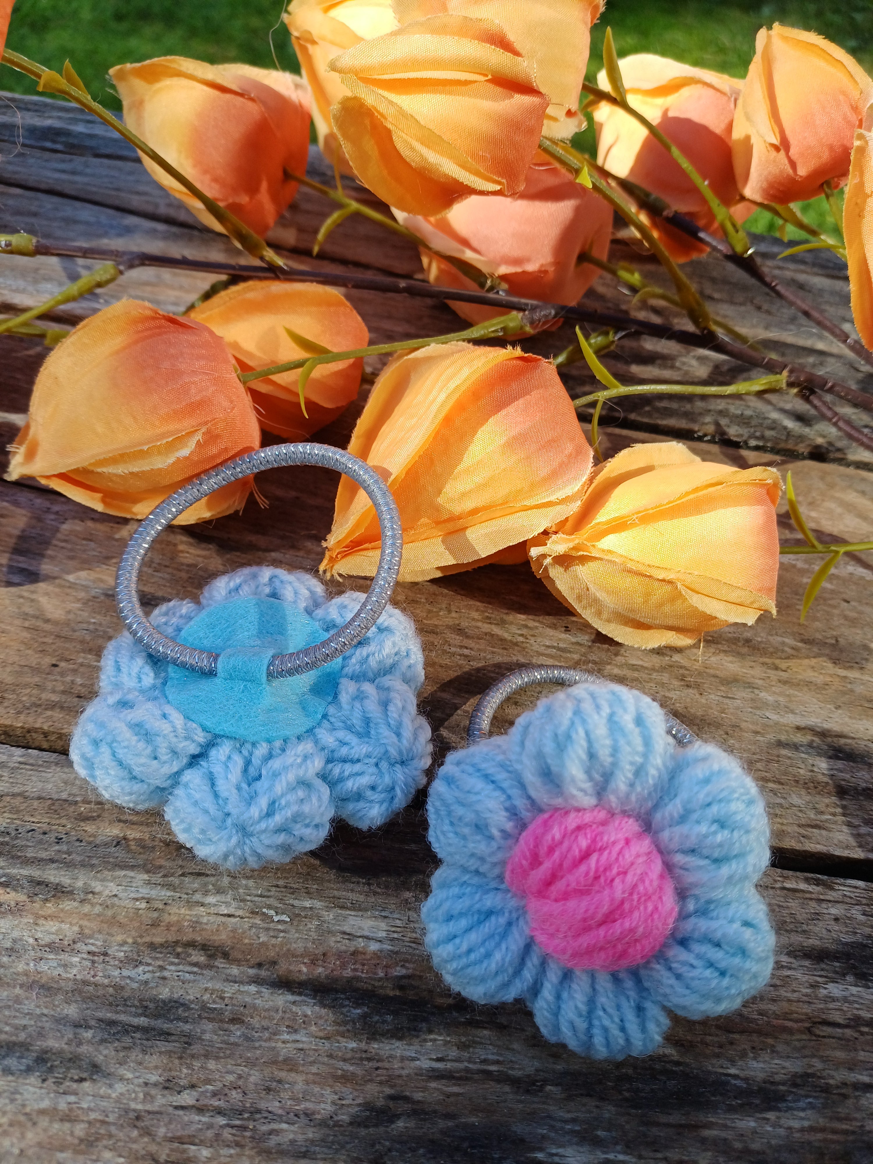 Gumelės melsvos su rožiniu viduriuku