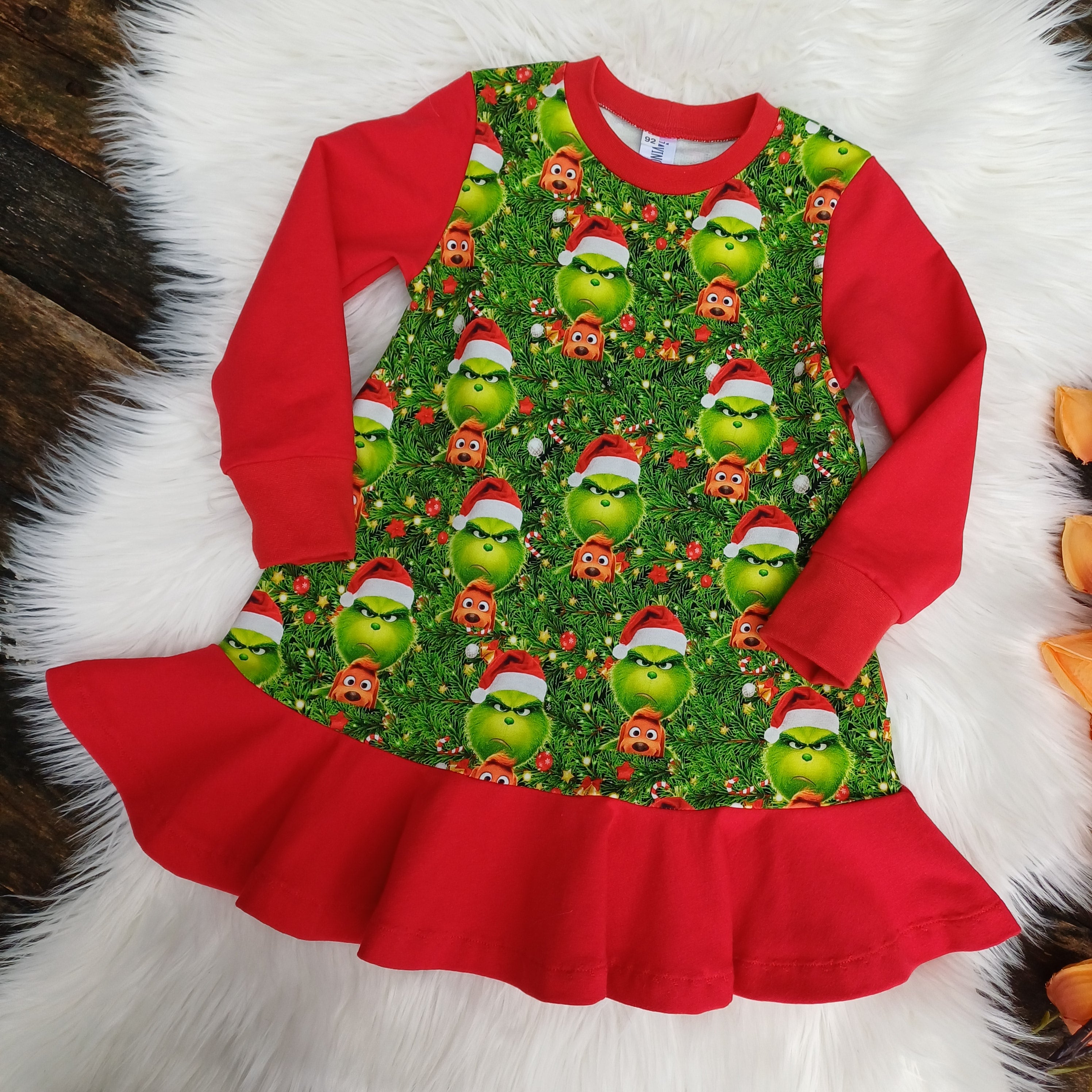 Suknelė Kalėdos su Grinču