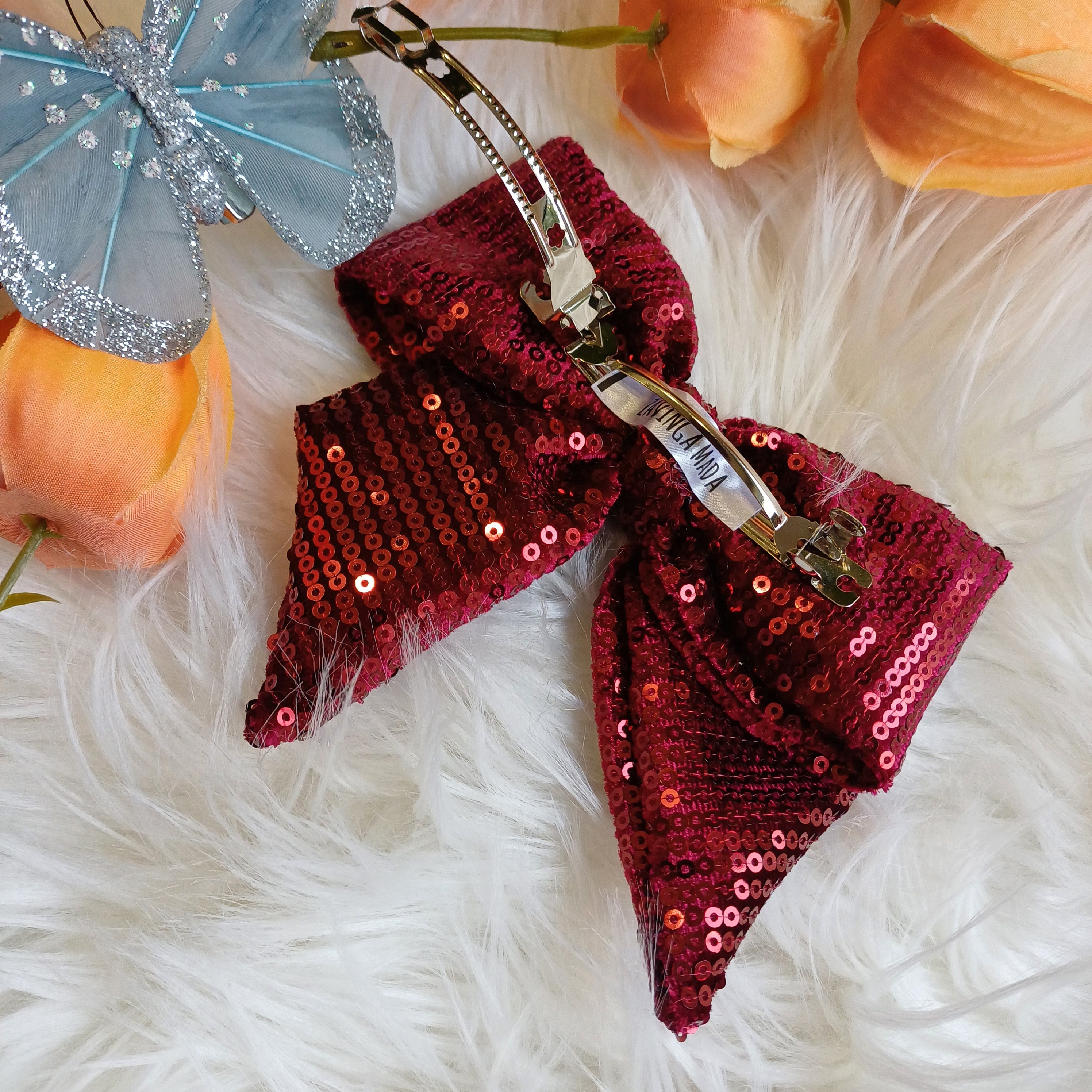 Šventinis bordo kaspinas S