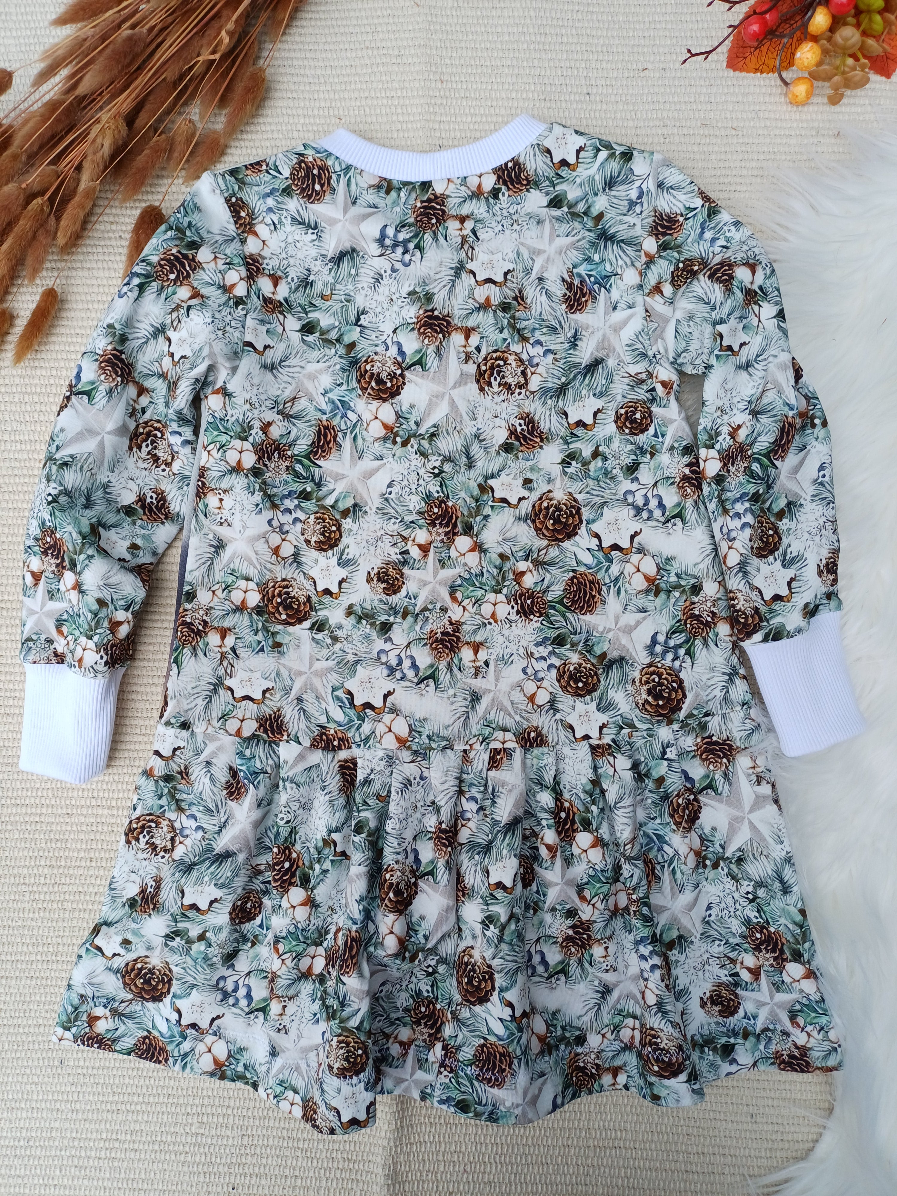 Suknelė " Kalėdų zuikutė" 98d