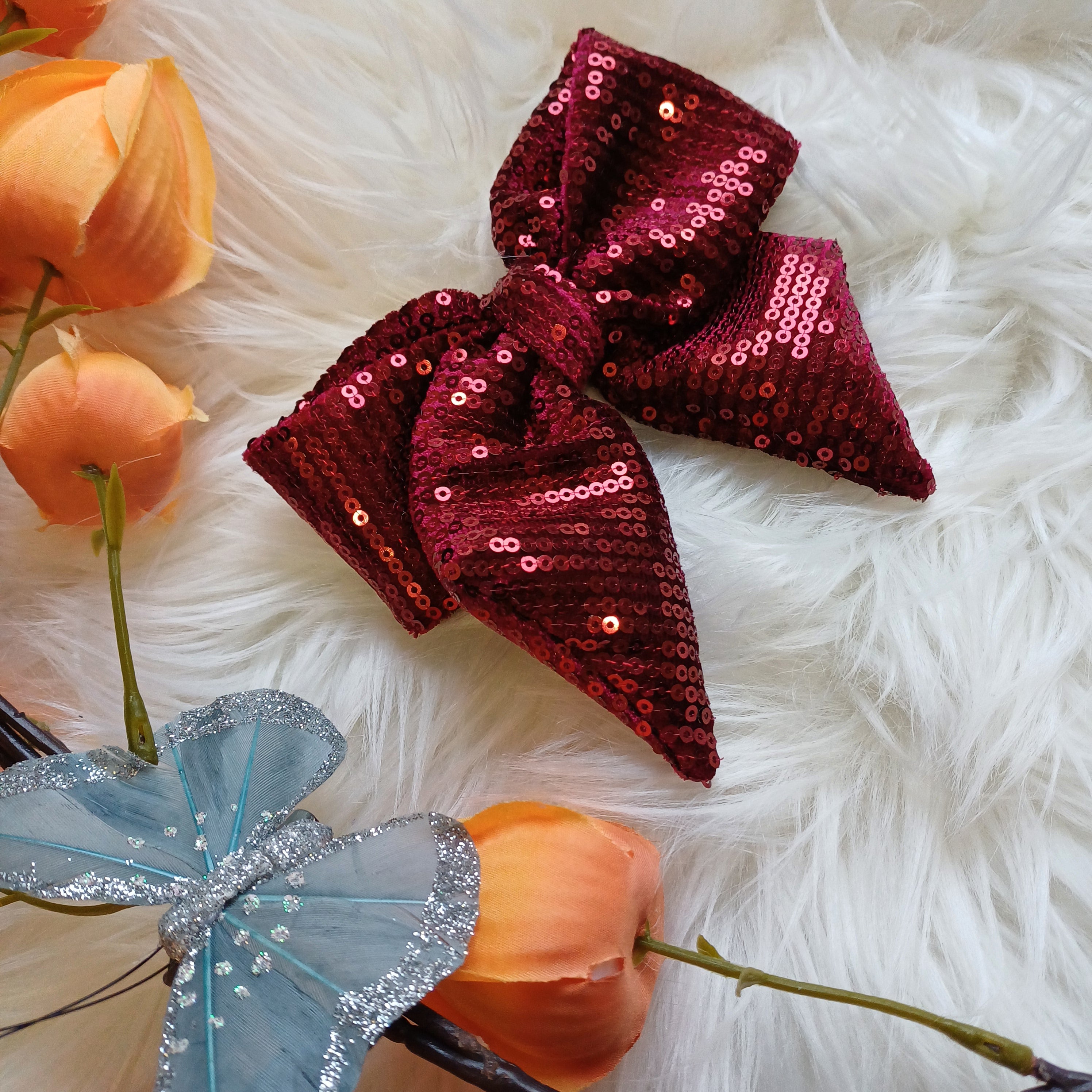 Šventinis bordo kaspinas S