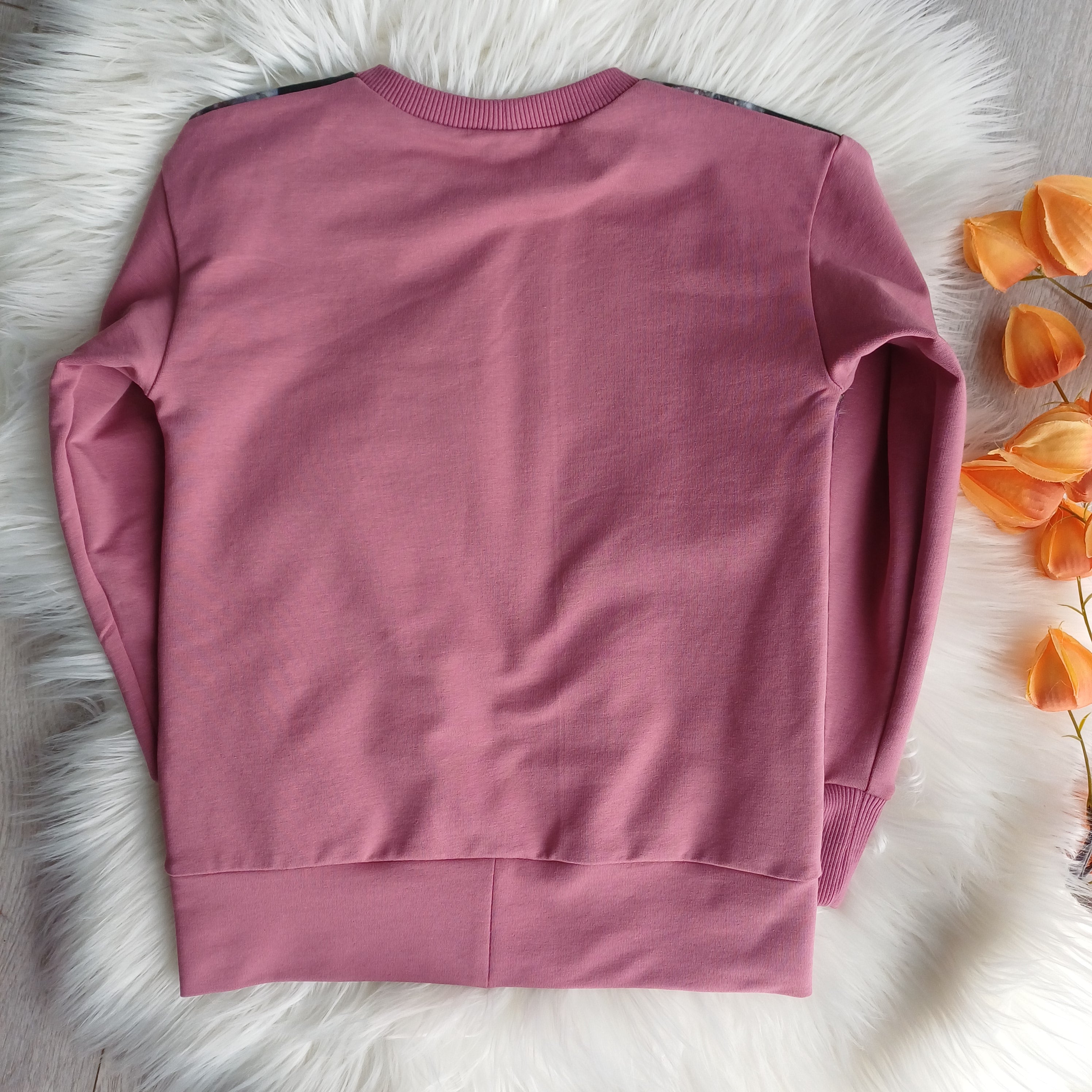 Mergaitei rožinis džemperis 122d