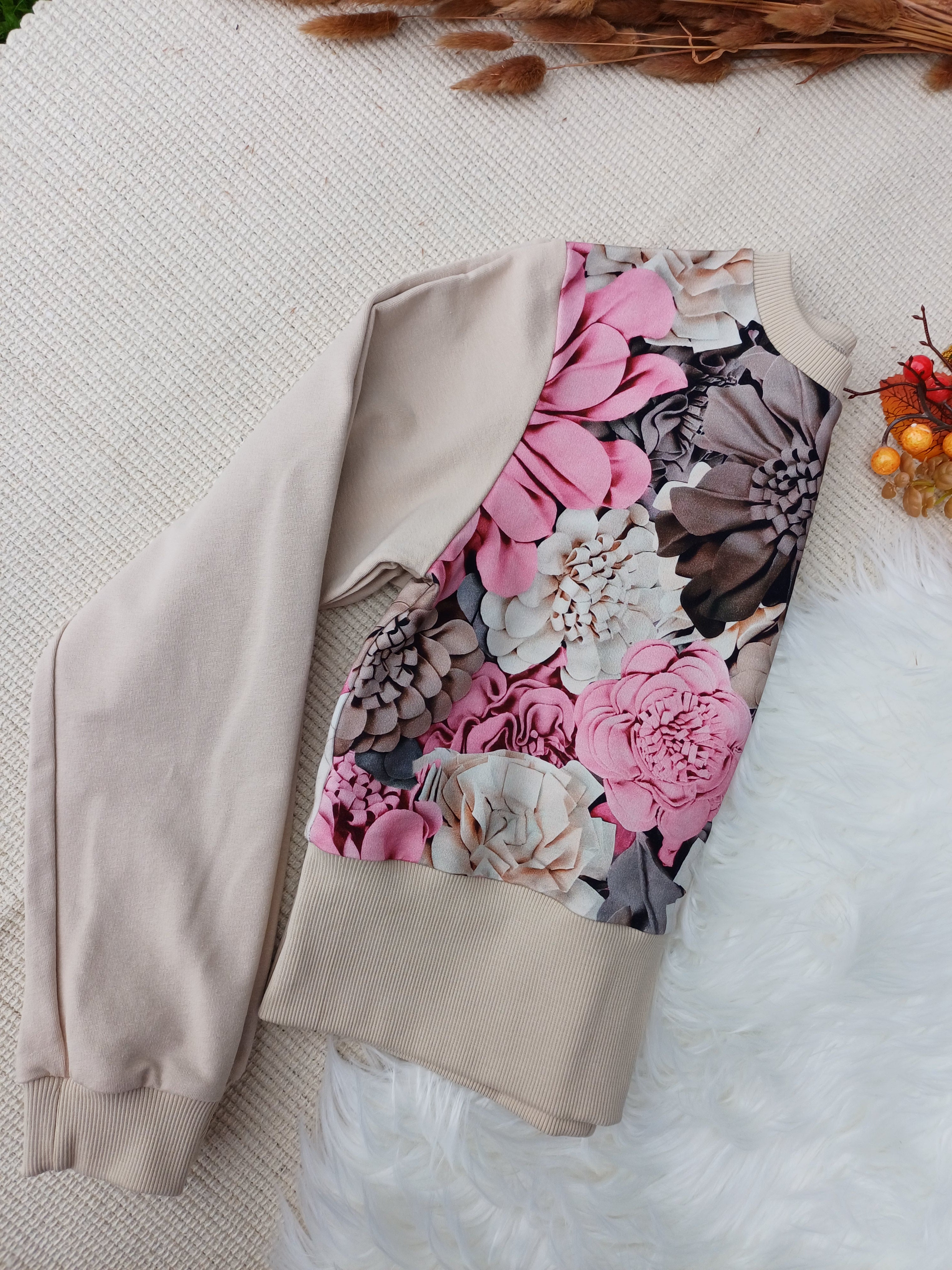 Džemperis "Rožinės gėlės" 146d