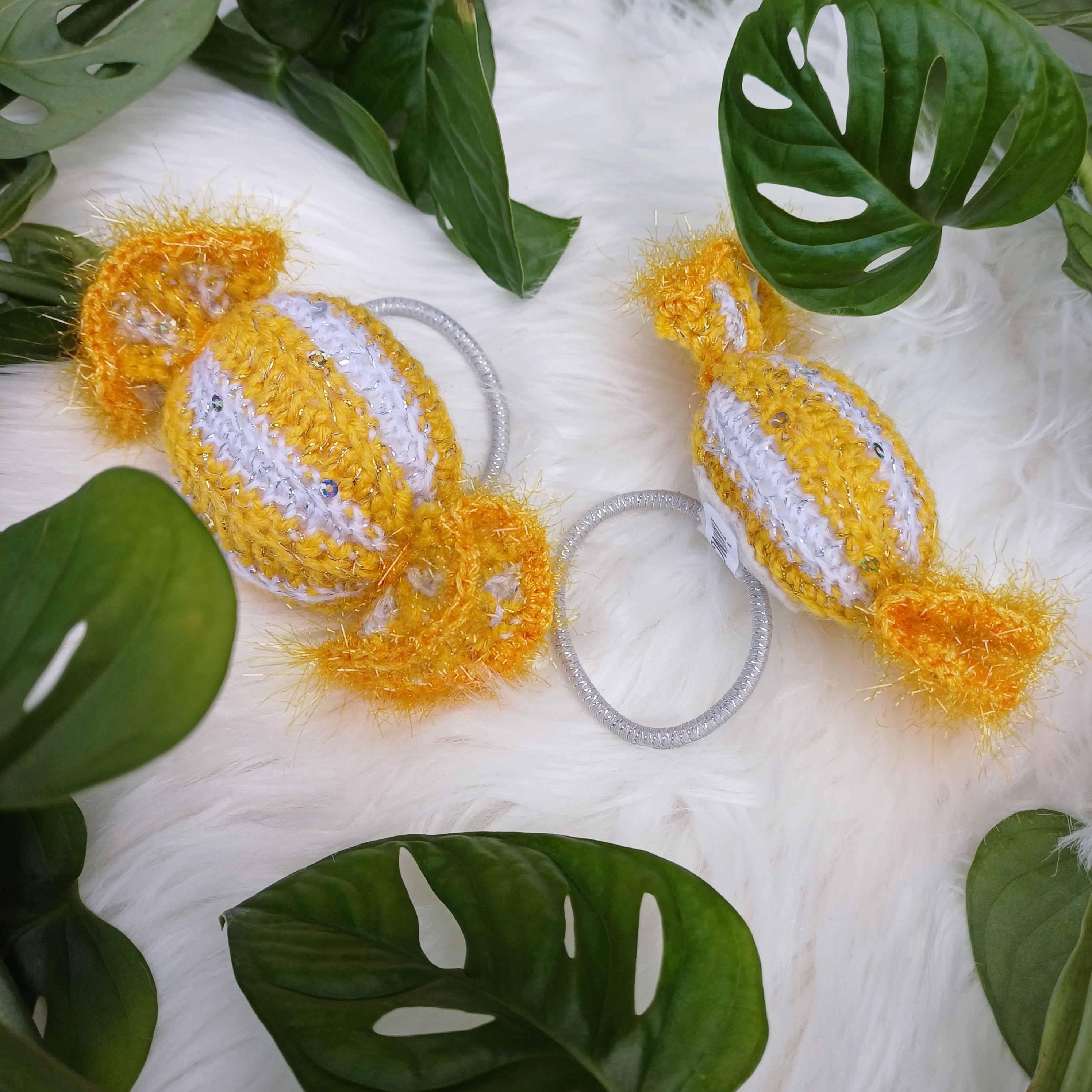 Rankų darbo gumelės Citrinos L dydis