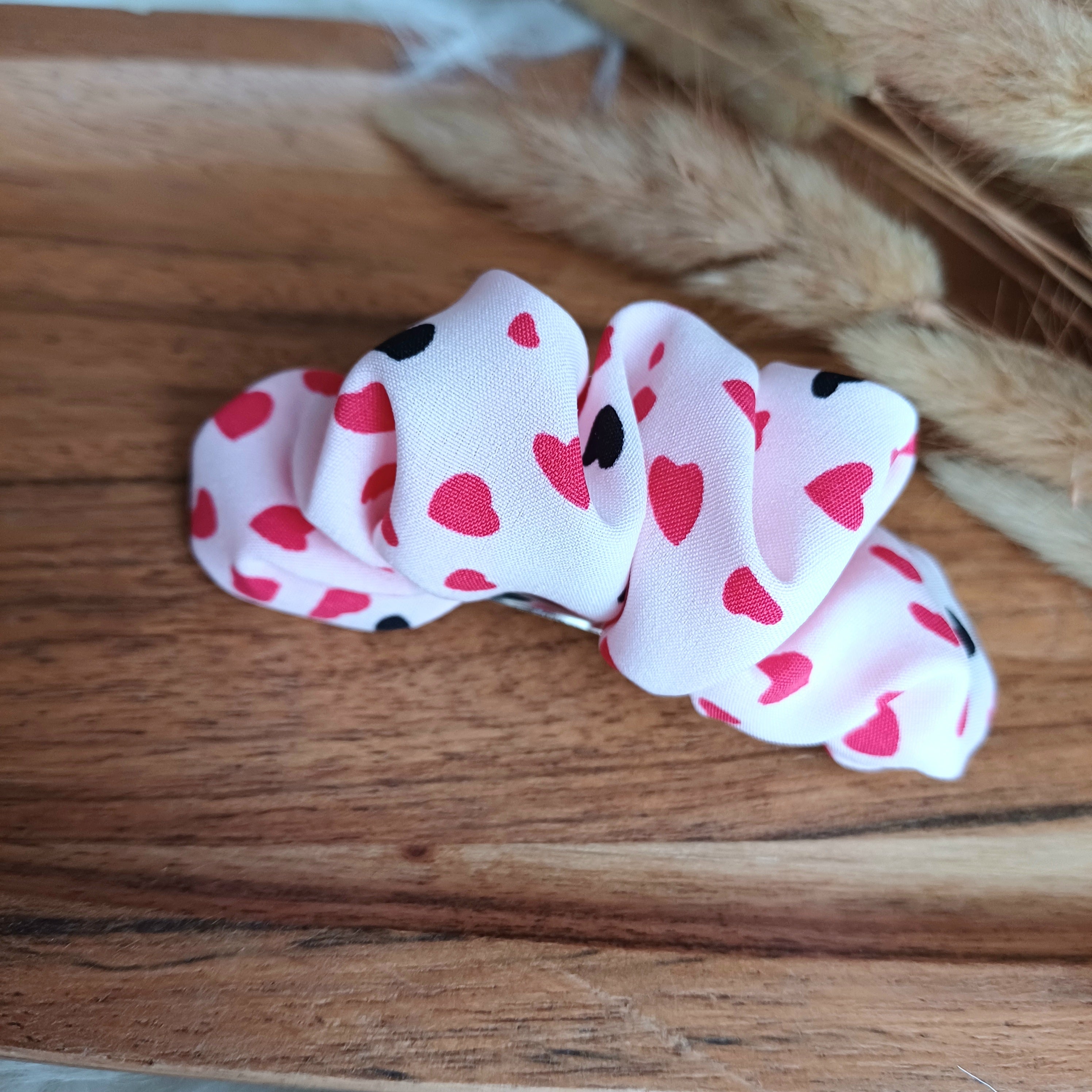 Plaukų segtukai Valentino dienai 8cm ir 10cm