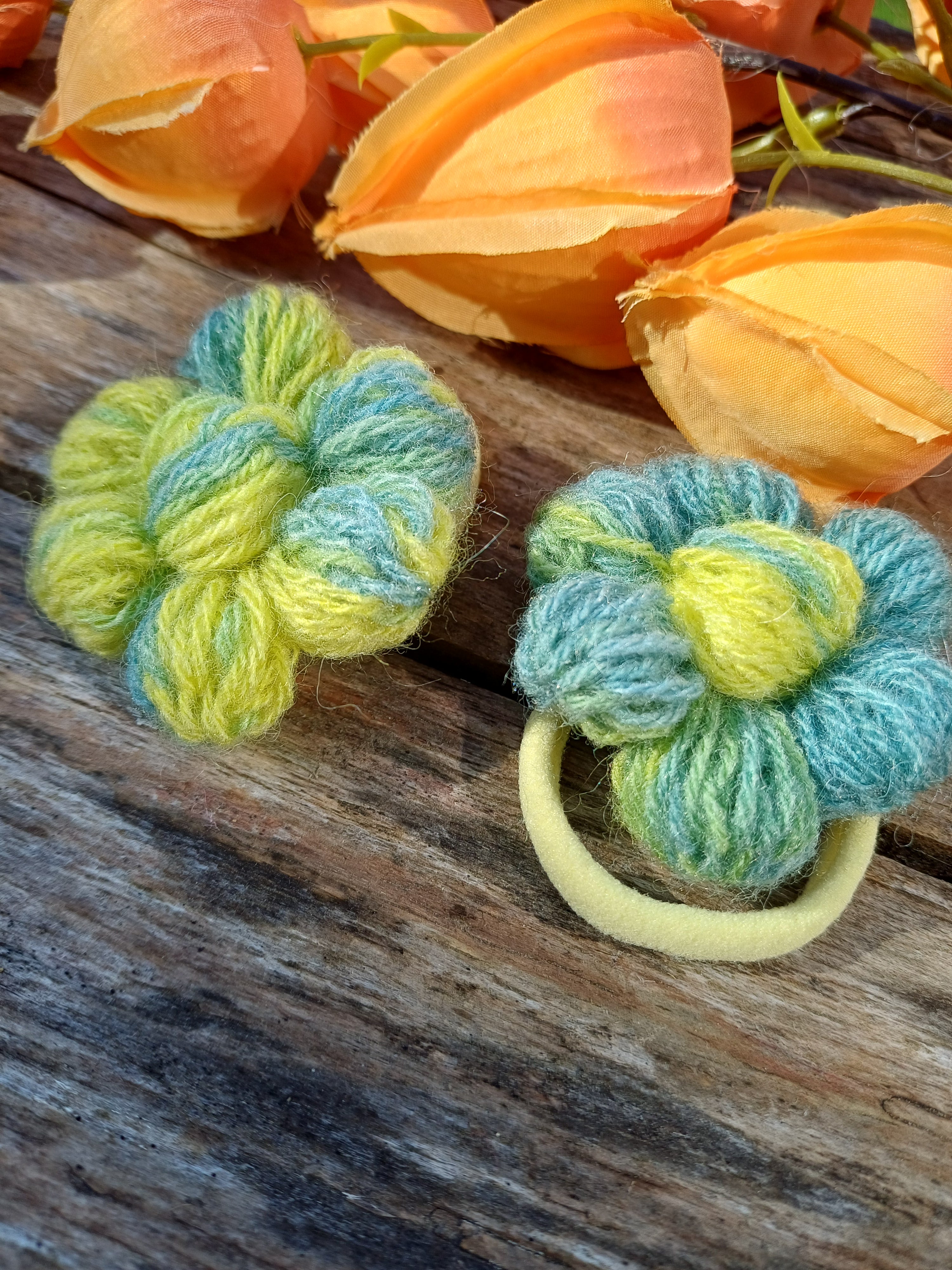 Gumelės žalia - geltona