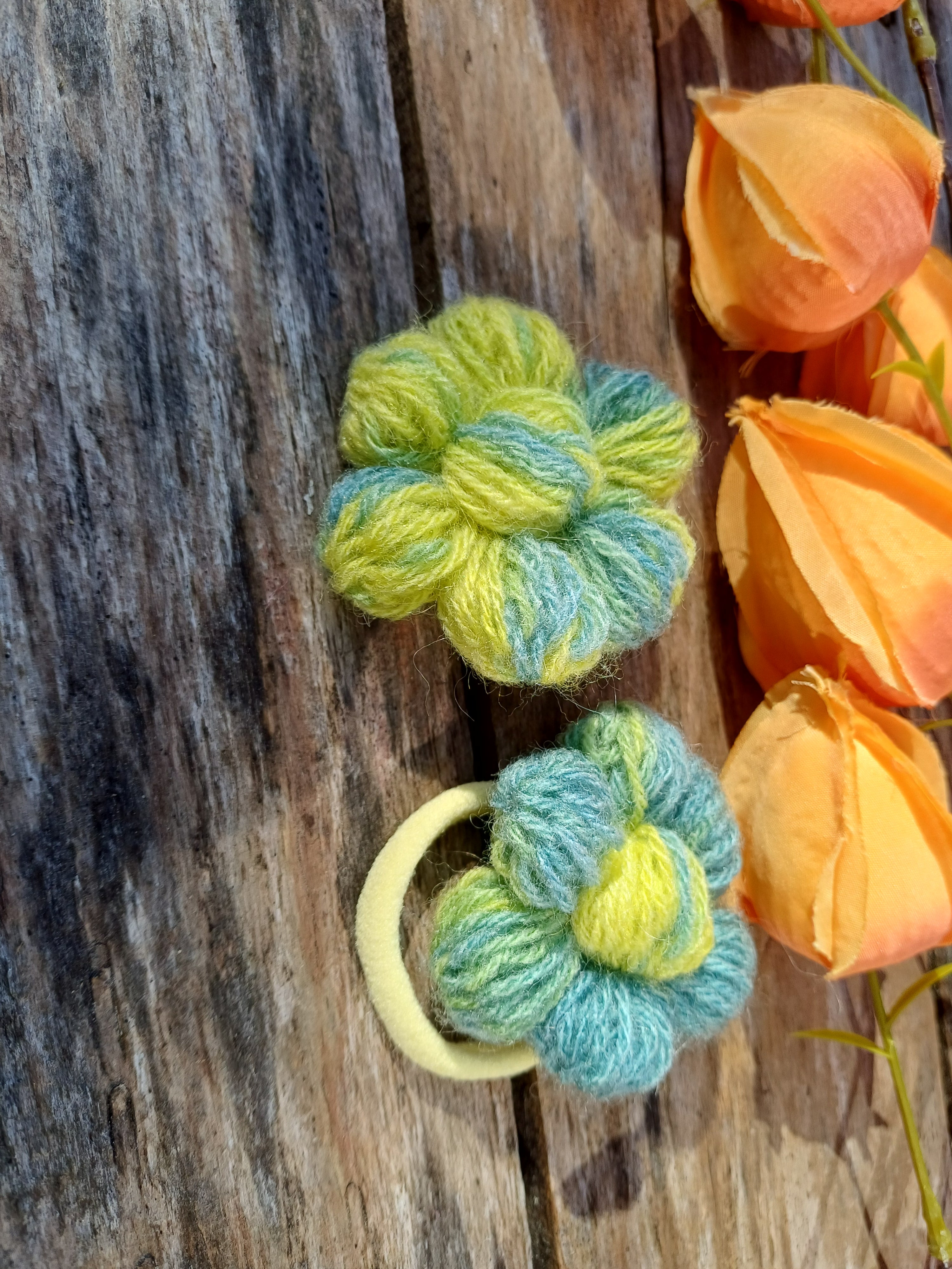 Gumelės žalia - geltona