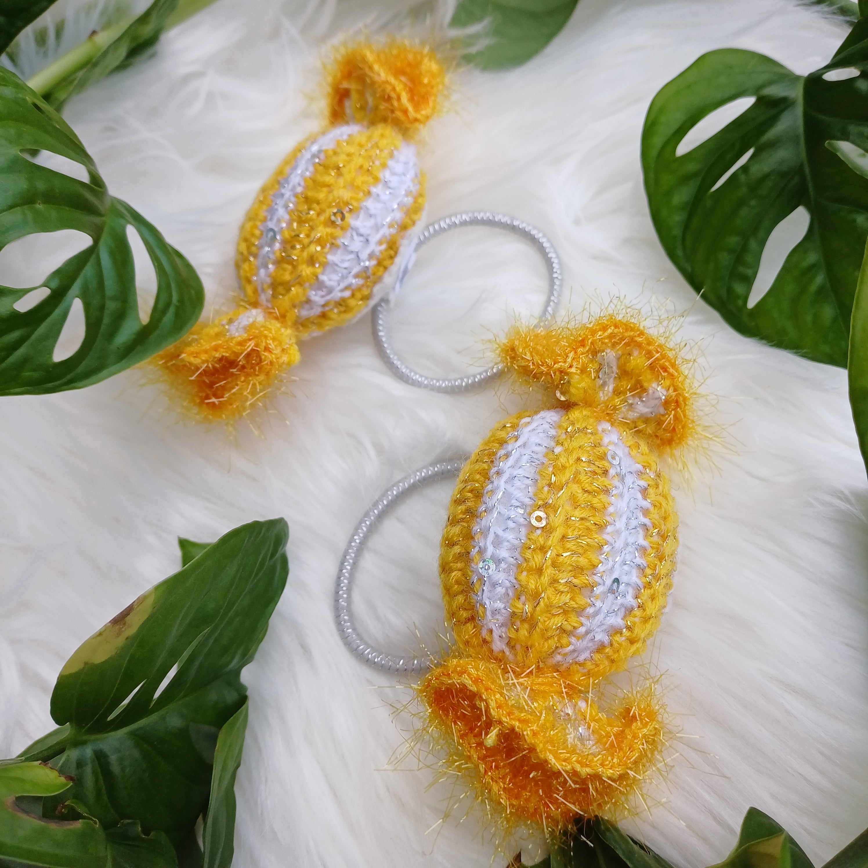 Rankų darbo gumelės Citrinos L dydis