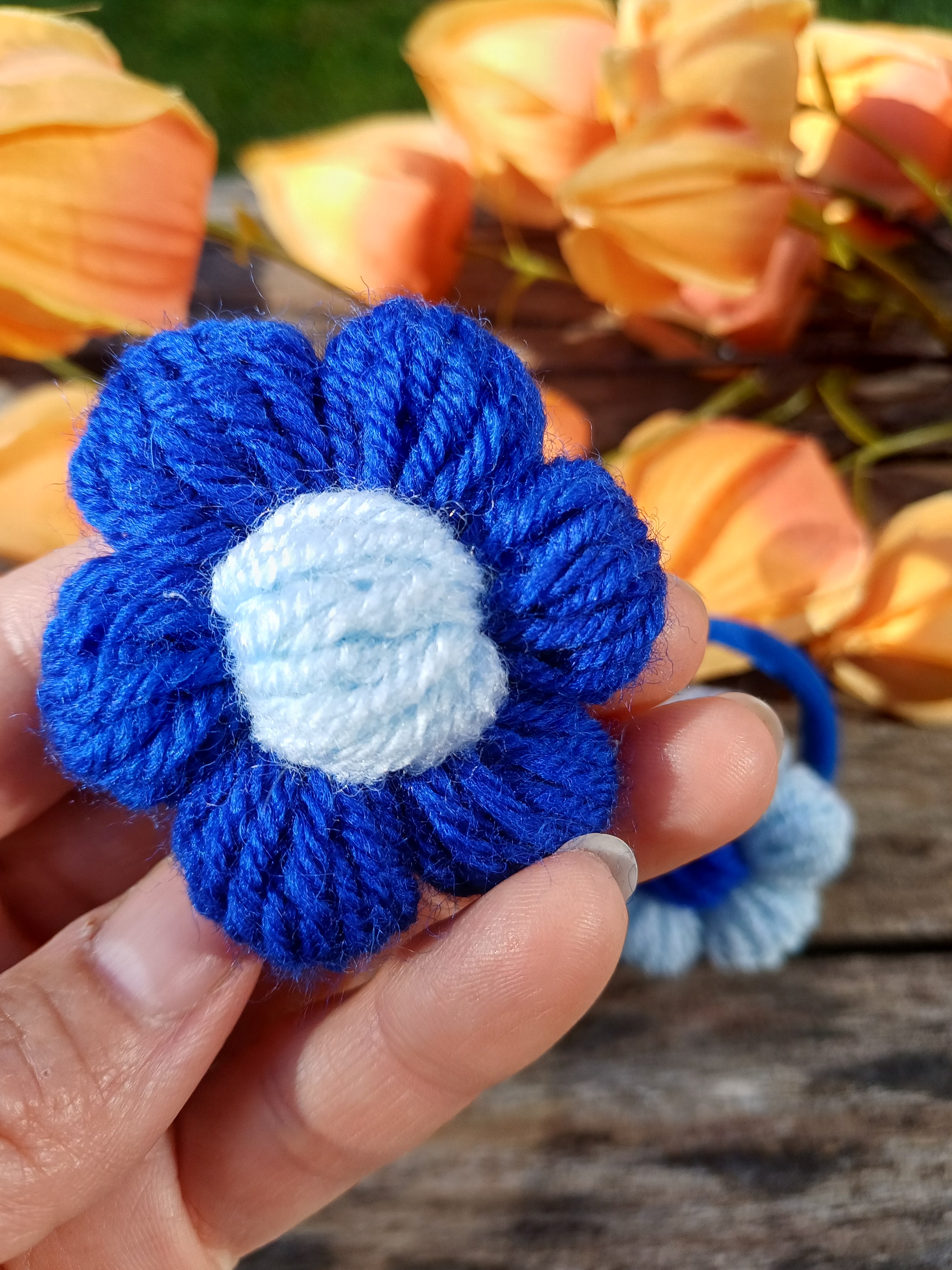 Gumelės žydra - mėlyna