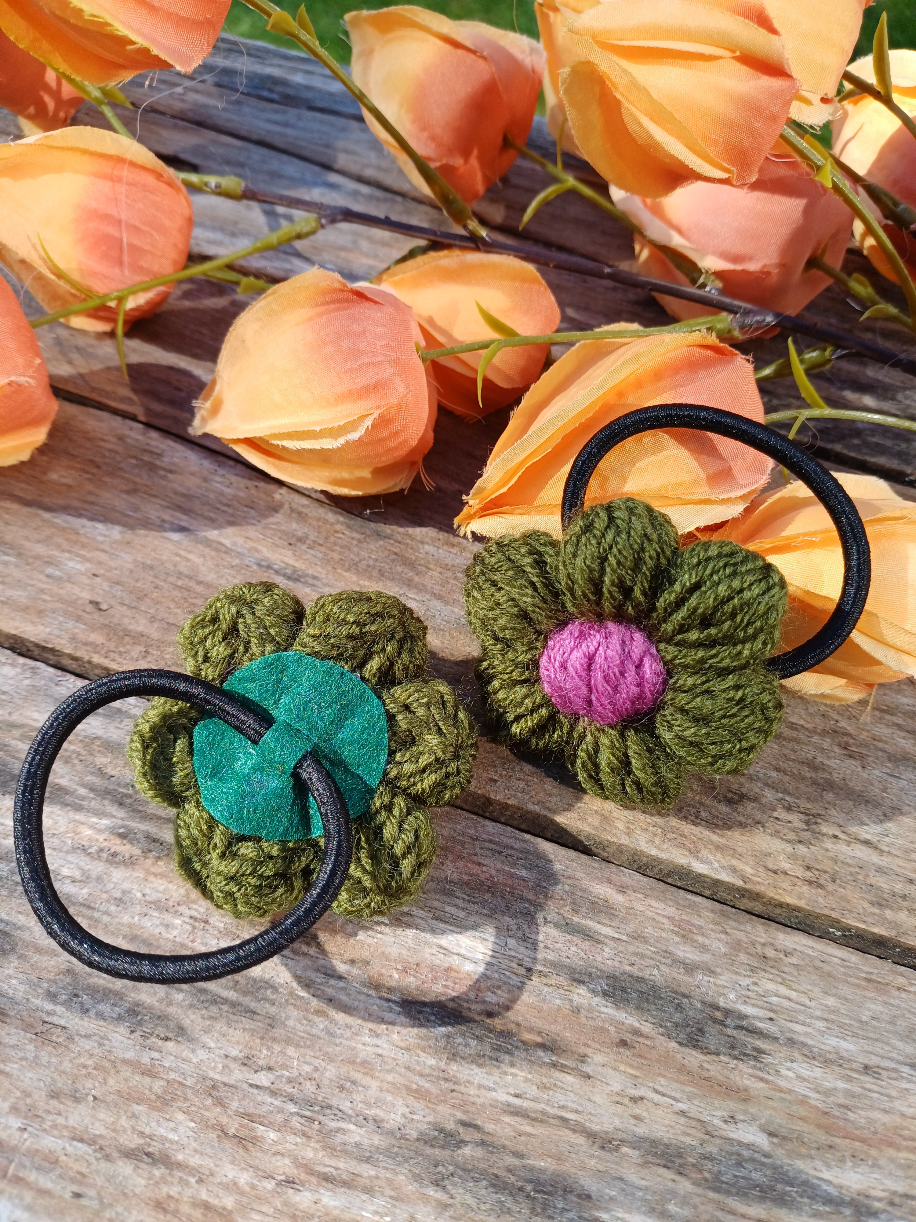 Gumelės samanų žalia su rožiniu viduriuku