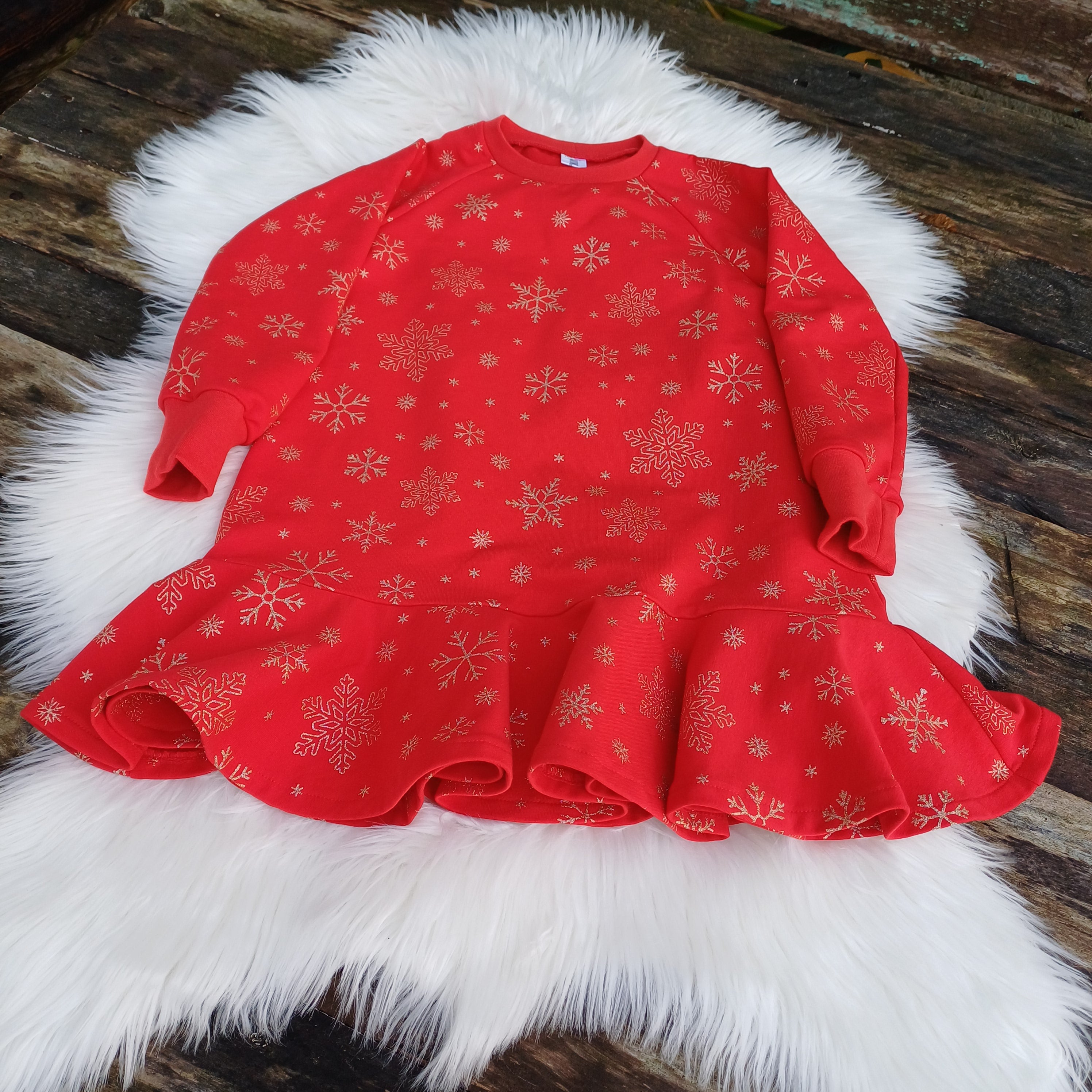 Suknelė Kalėdų snaigės