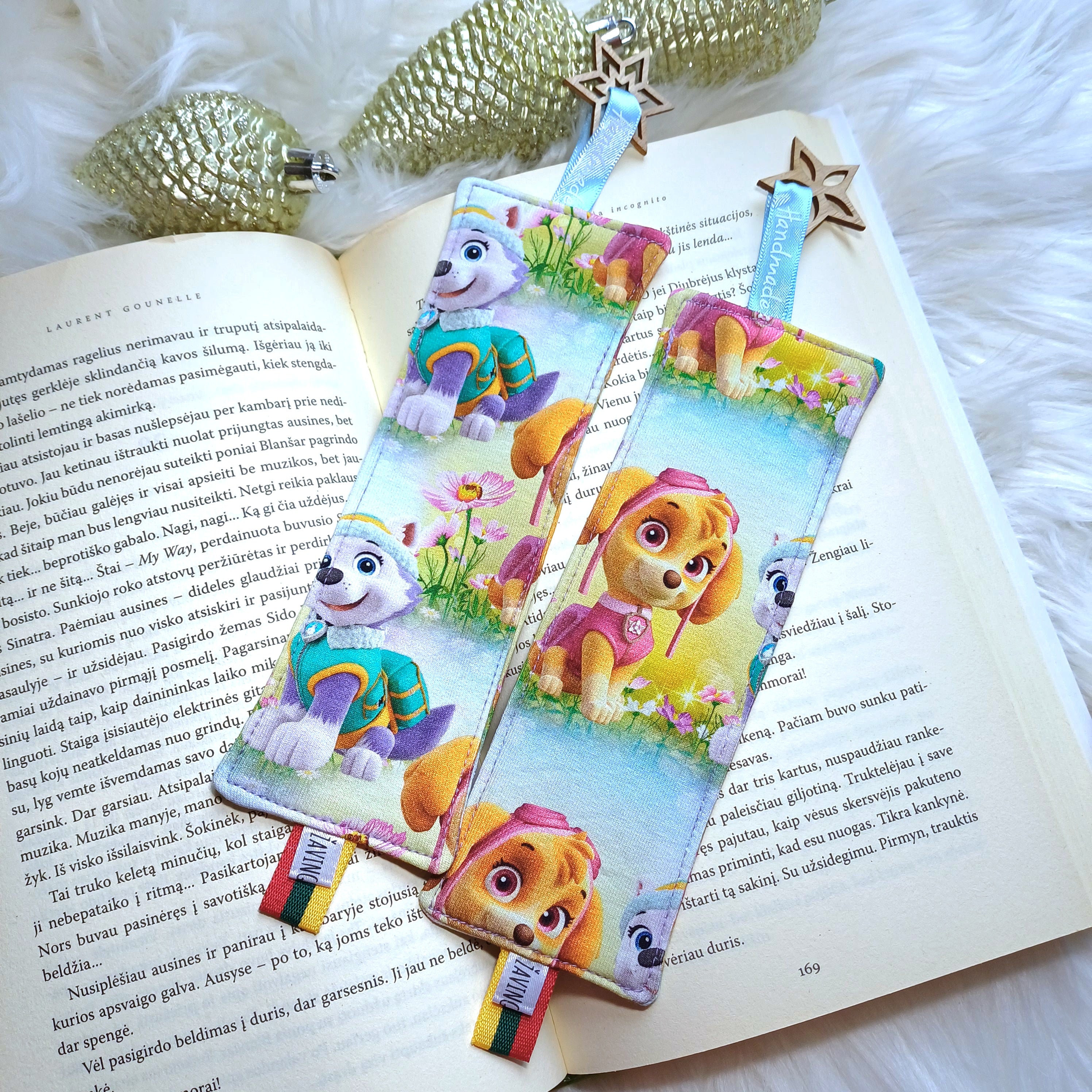 PATRULIŲ ŠUNIUKŲ - knygų skirtukai