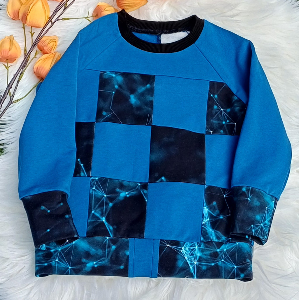 Džemperis "Kvadratai spalvoti"