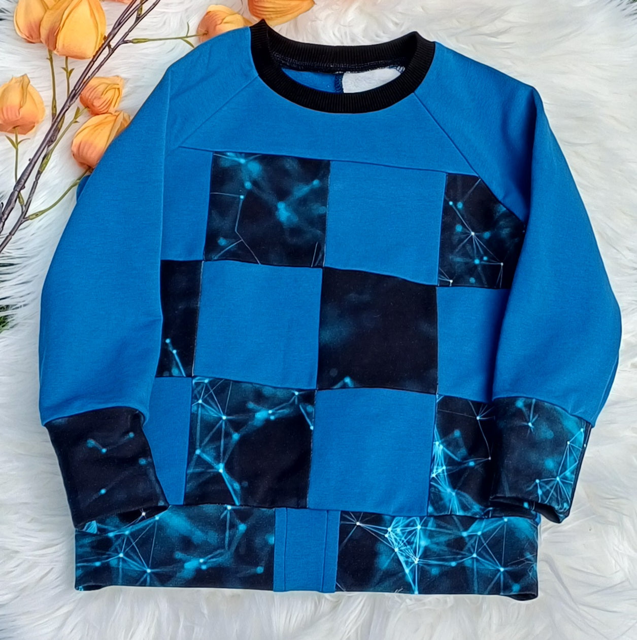 Džemperis "Kvadratai spalvoti"