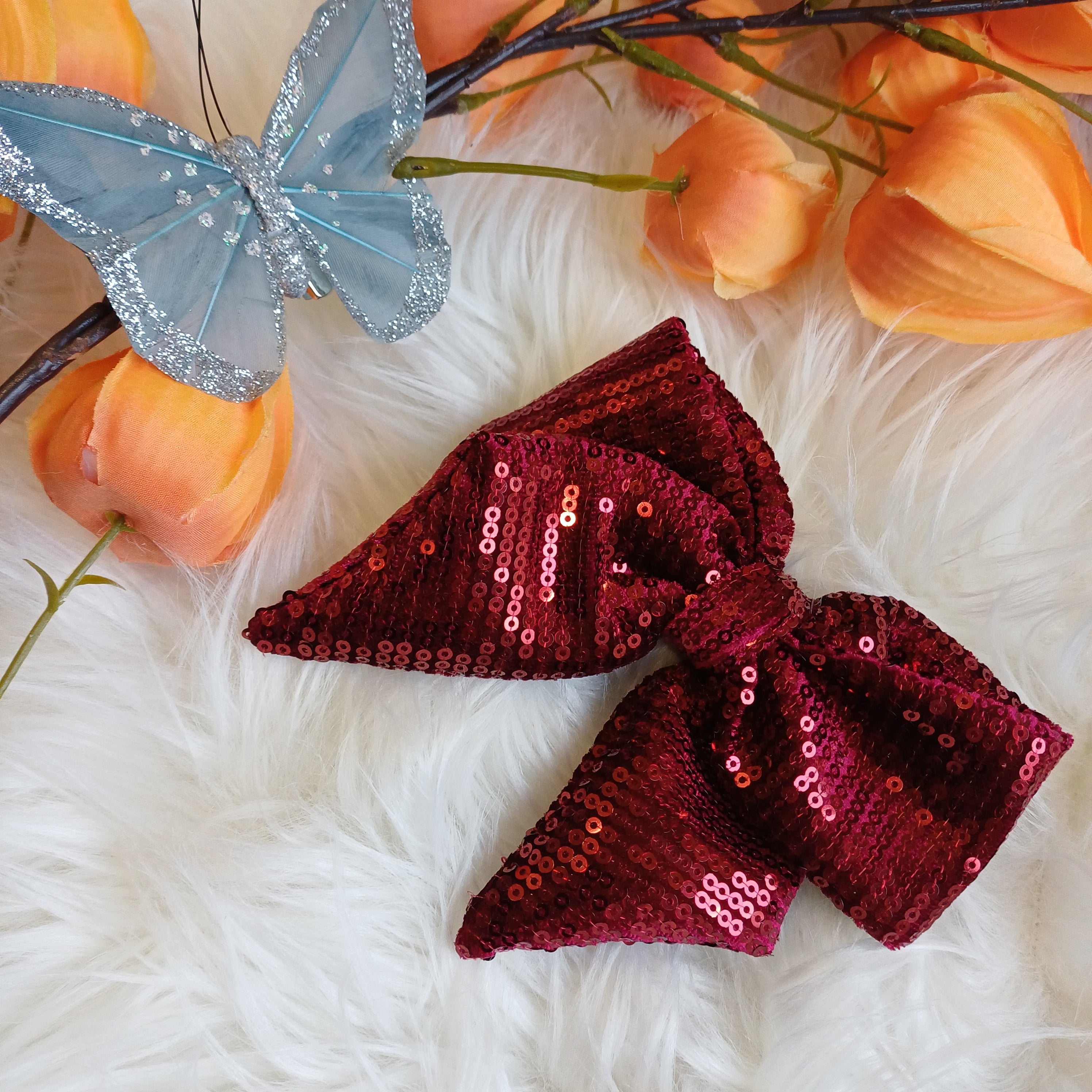 Šventinis bordo kaspinas S