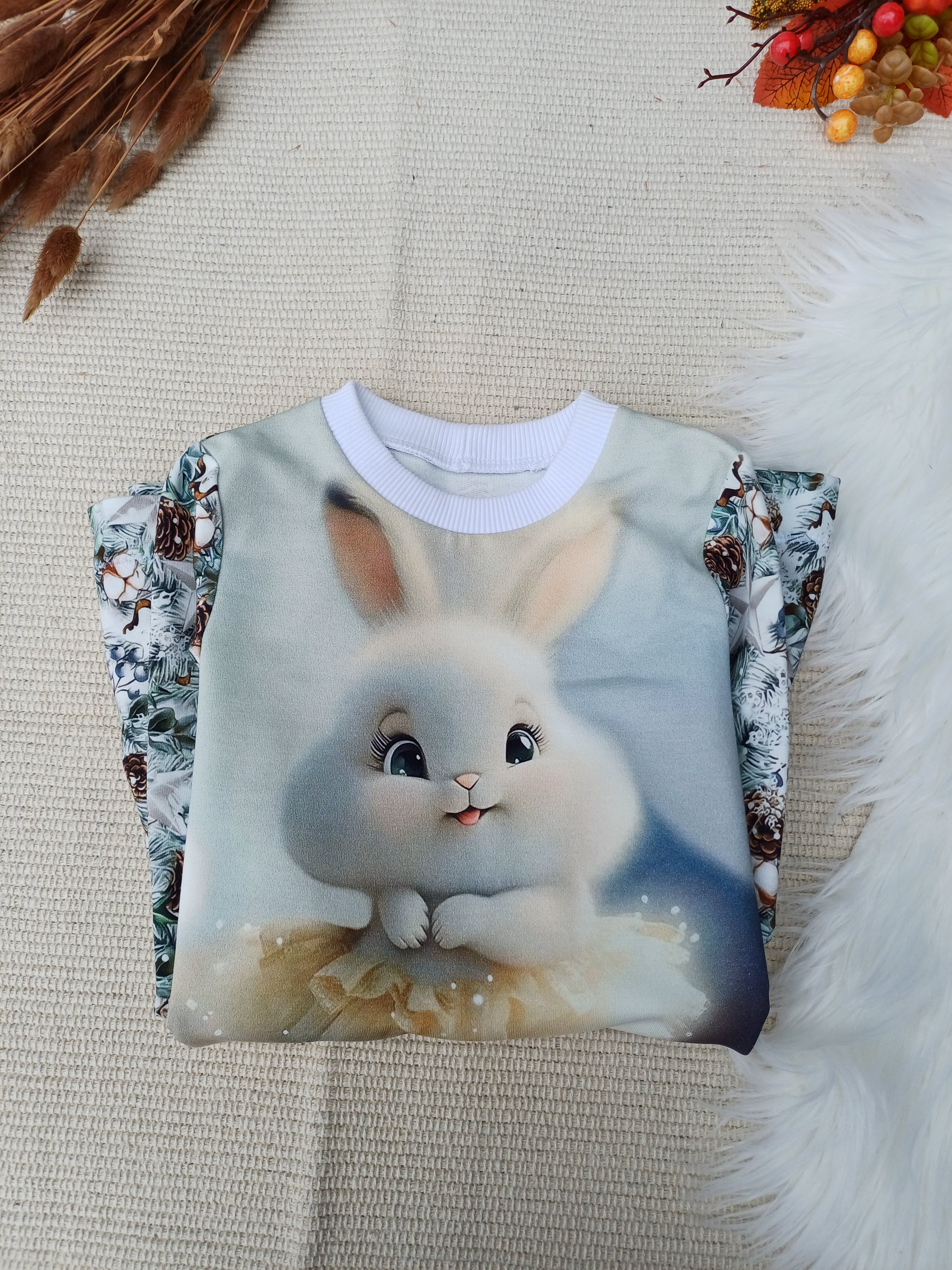 Suknelė " Kalėdų zuikutė" 98d