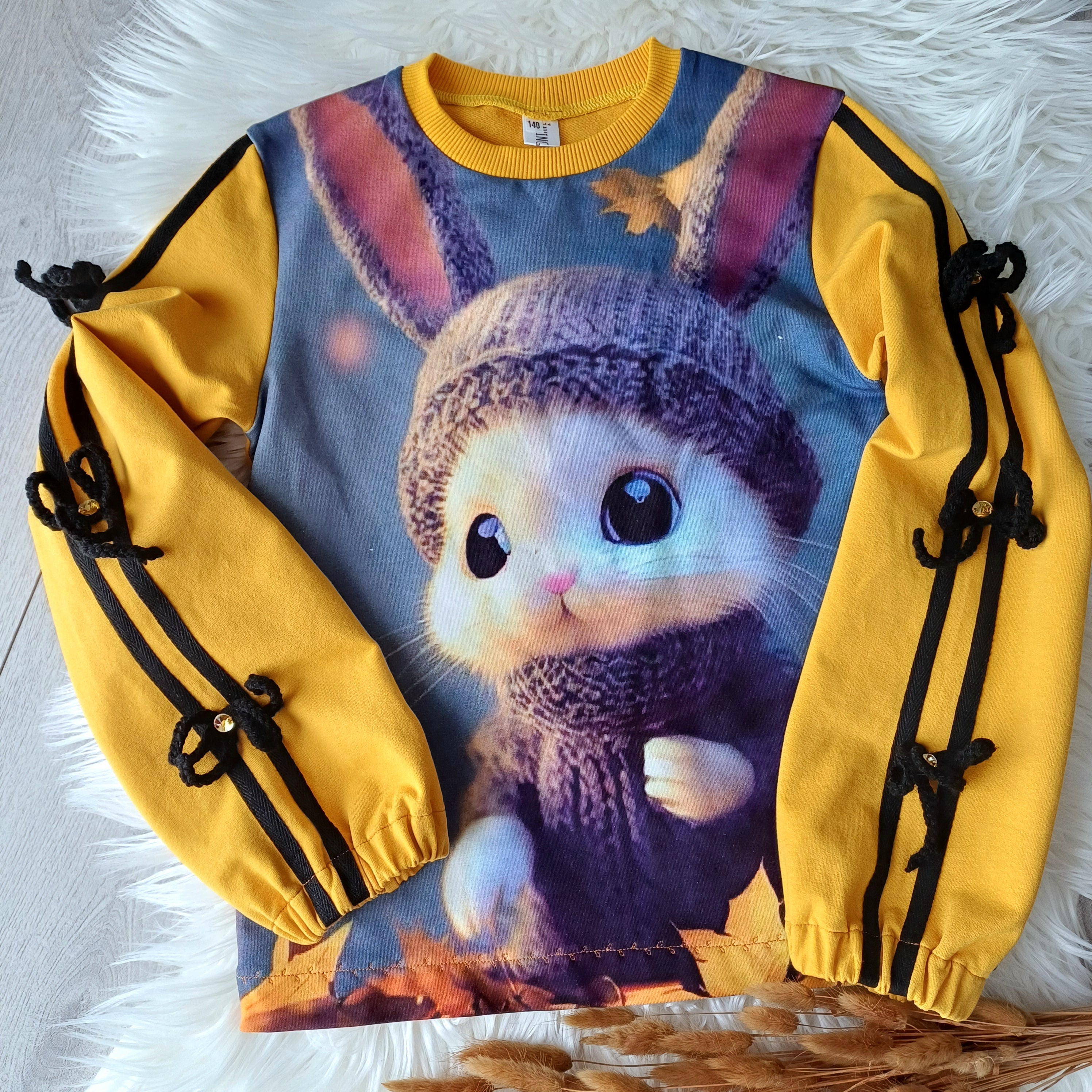 Proginis kostiumėlis mergaitei - Velykų šventei