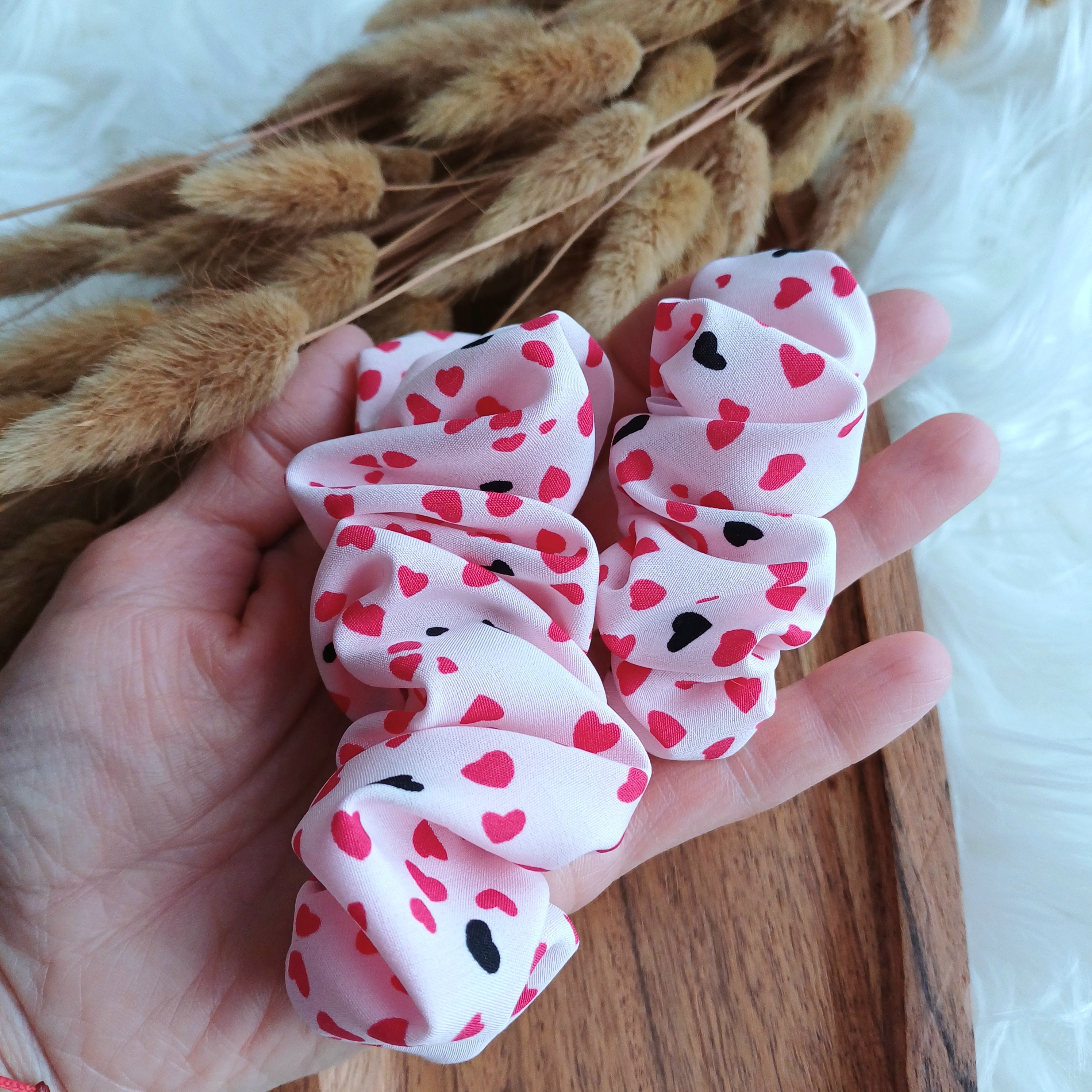 Plaukų segtukai Valentino dienai 8cm ir 10cm