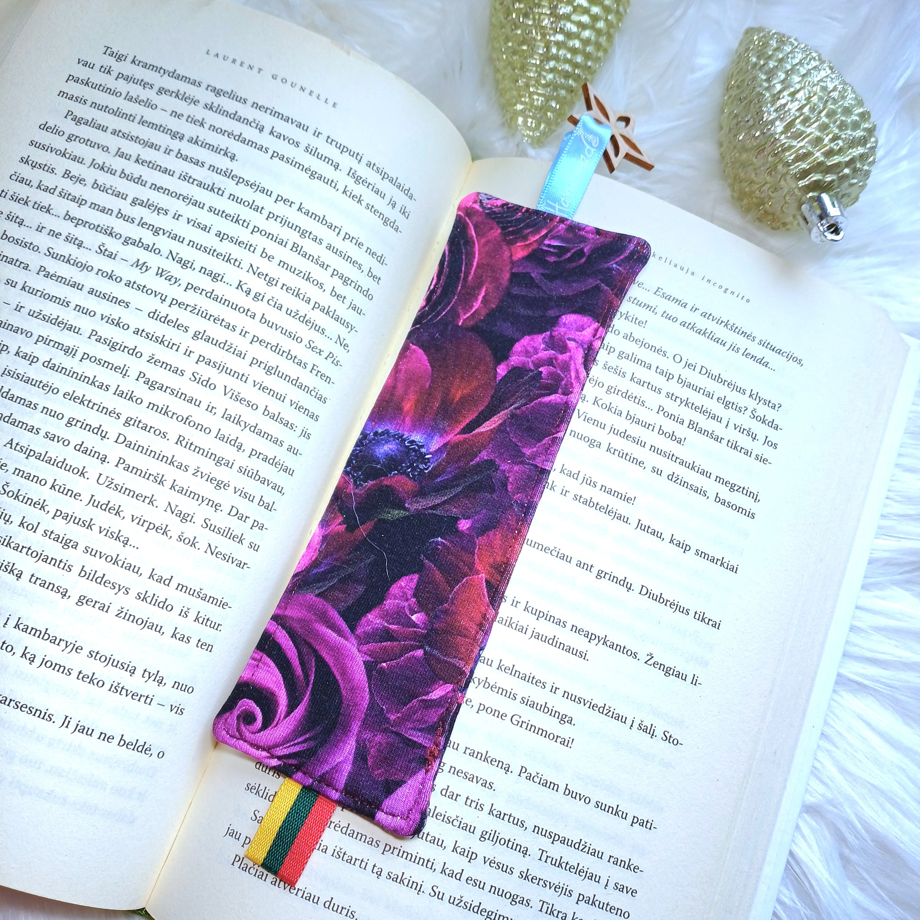 Rankų darbo - violetinių atspalvių