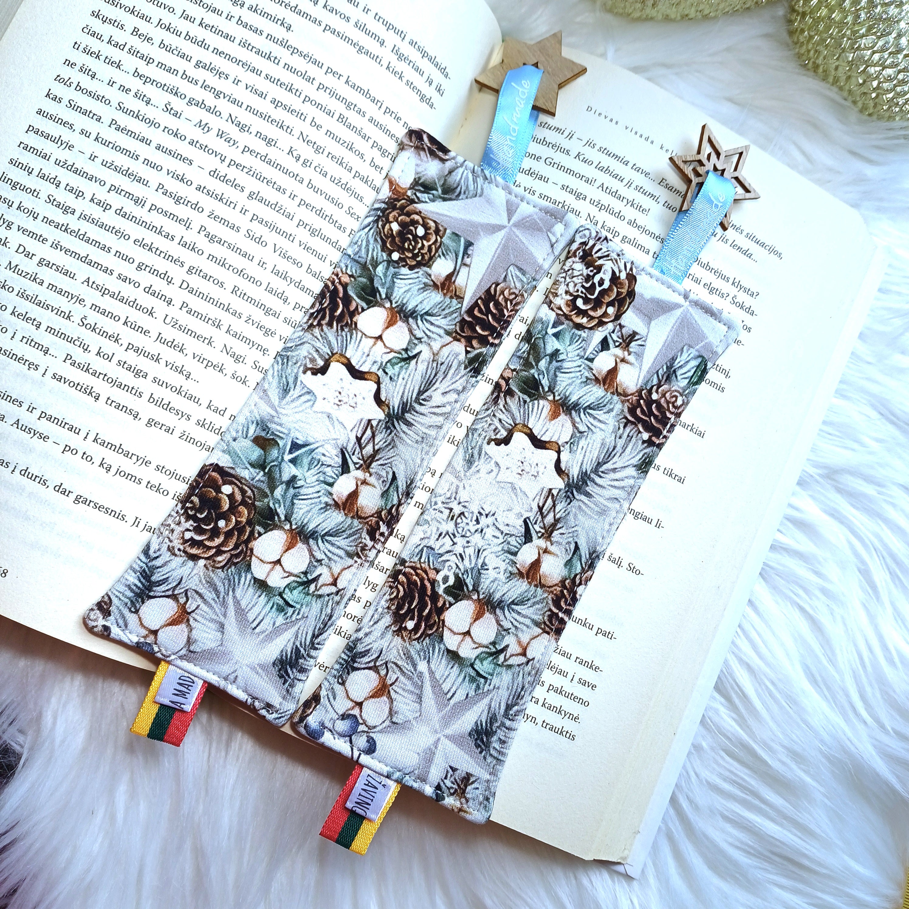 Rankų darbo - knygų skirtukai