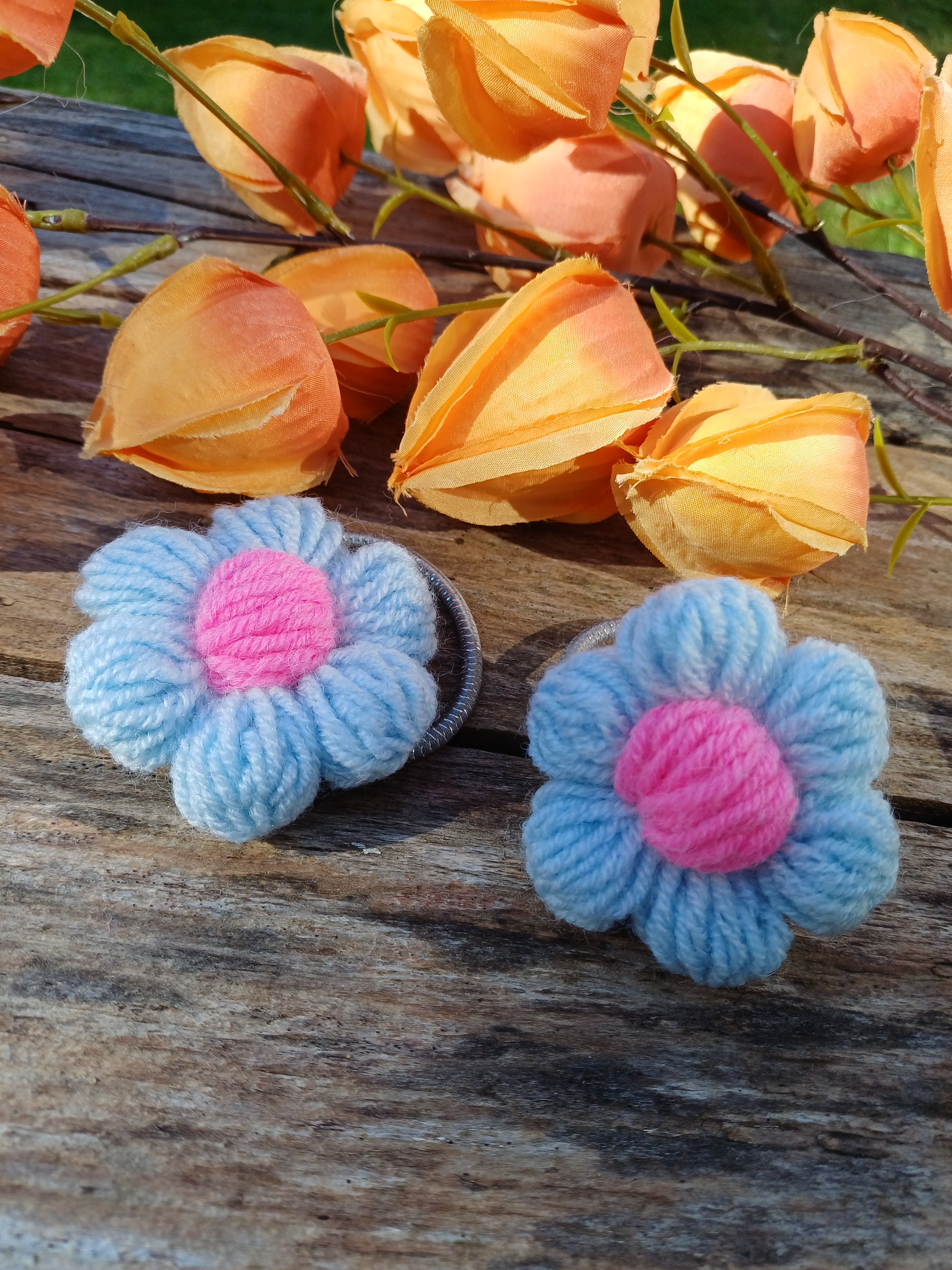 Gumelės melsvos su rožiniu viduriuku