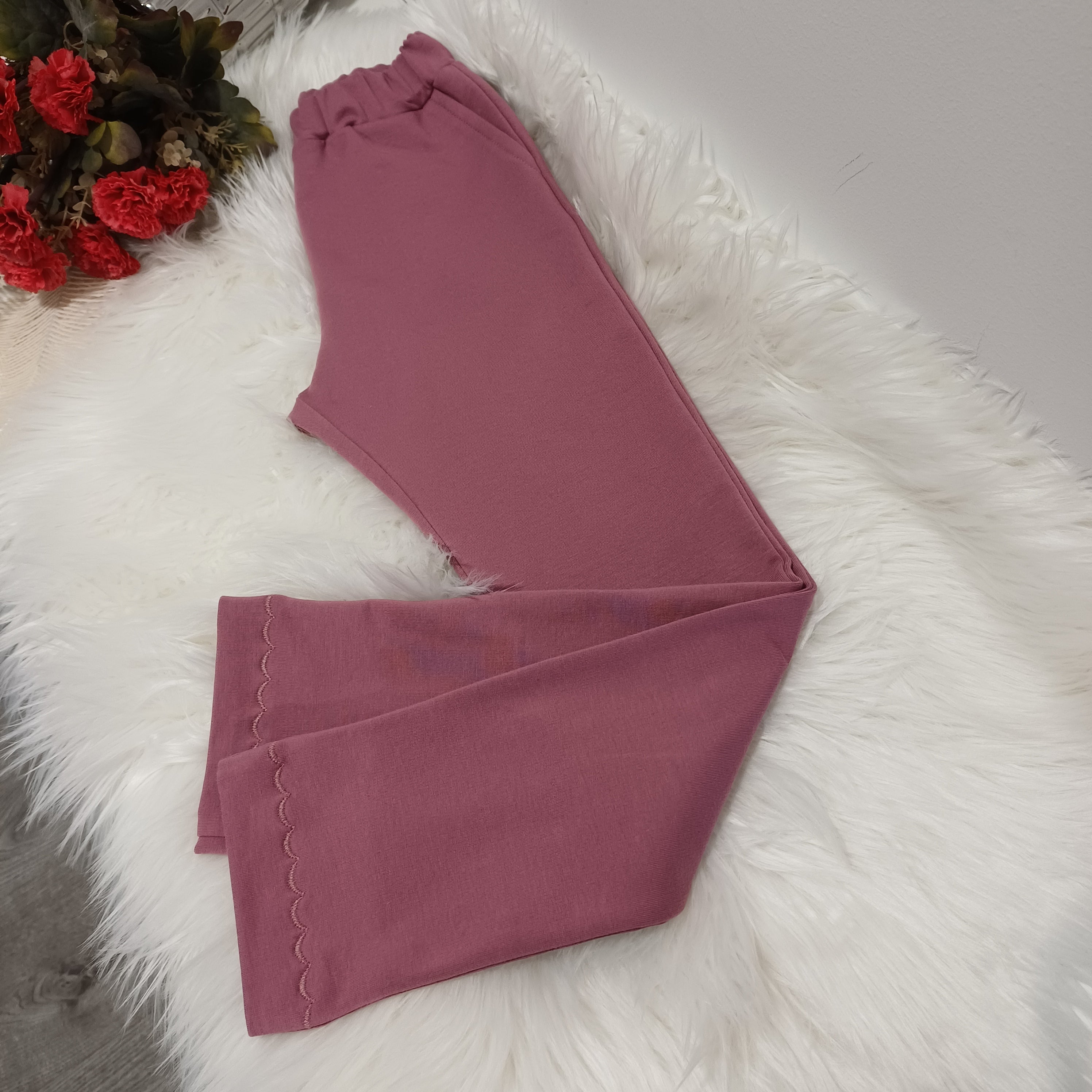 Kelnės pelenų rožinė