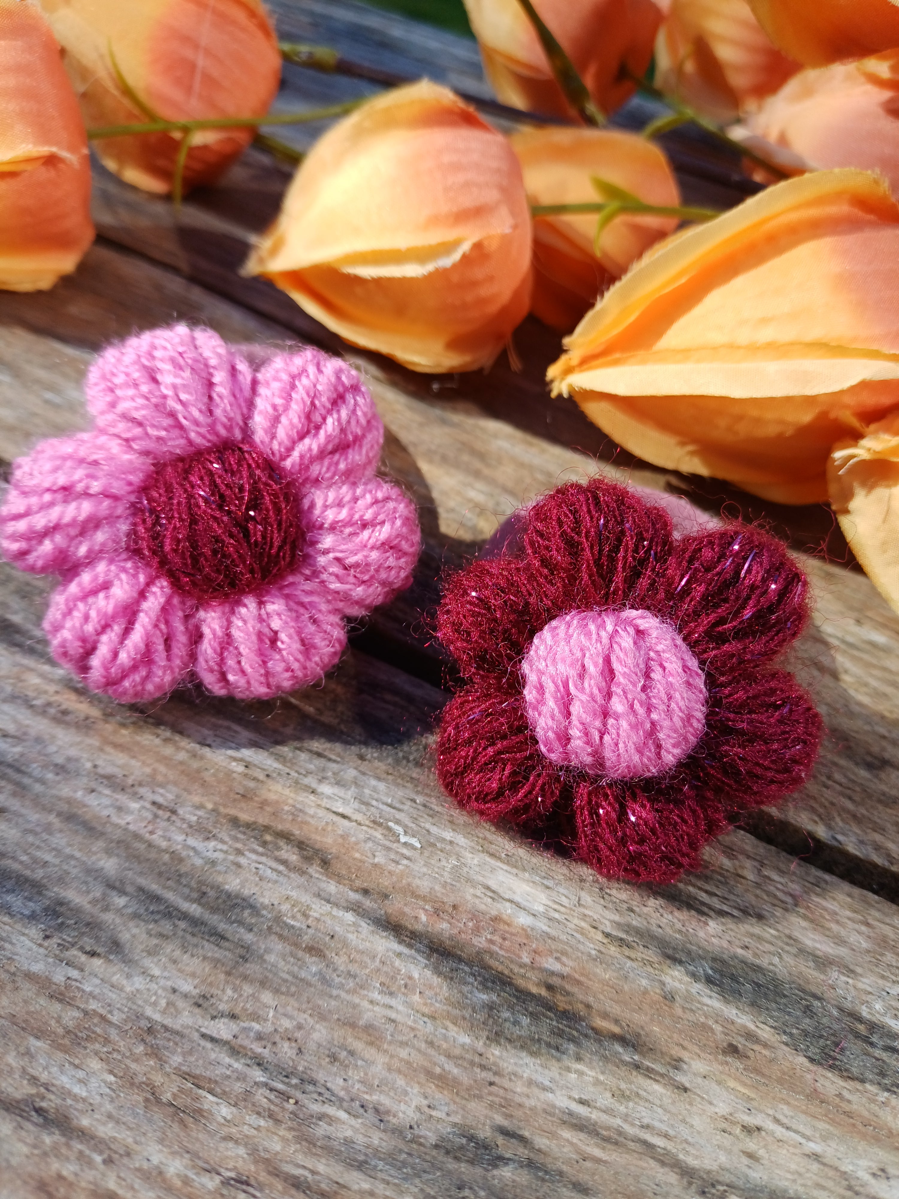 Gumelės rožinė - bordo