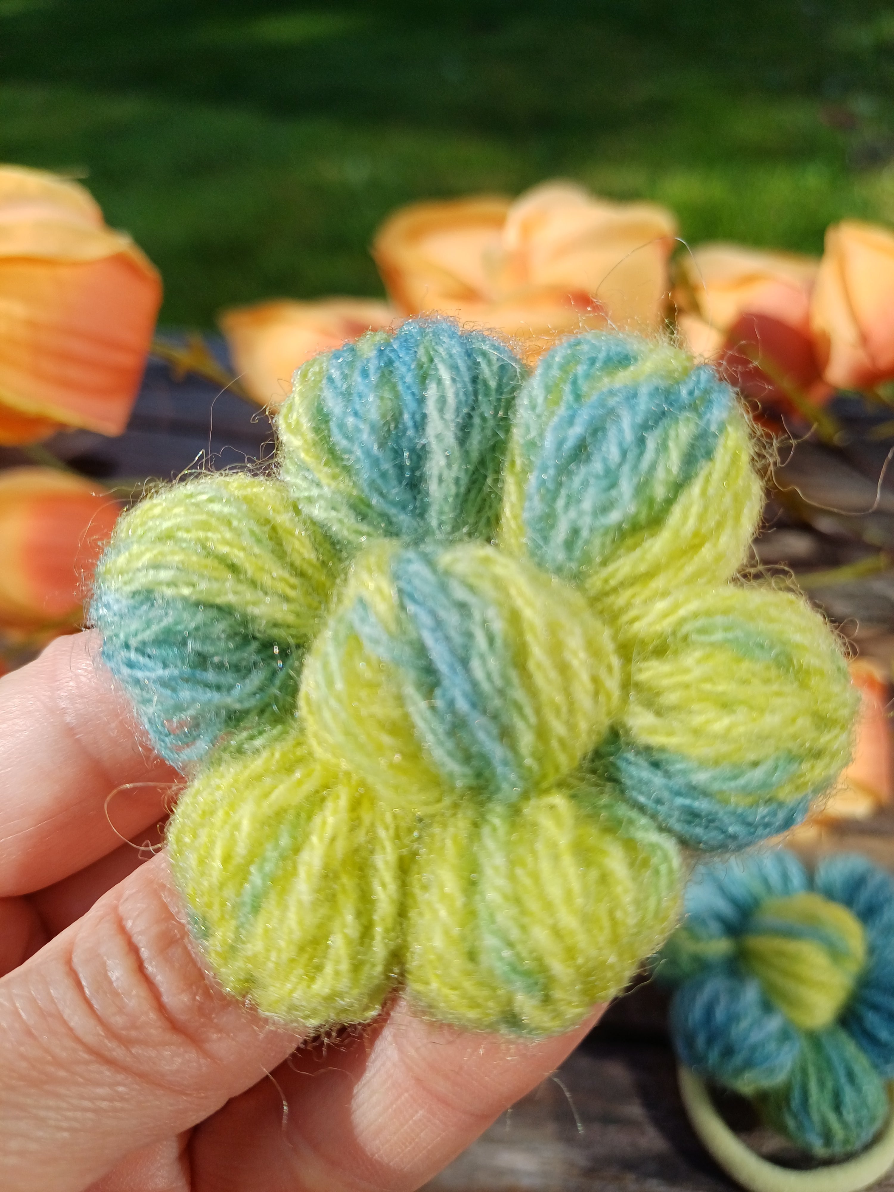 Gumelės žalia - geltona