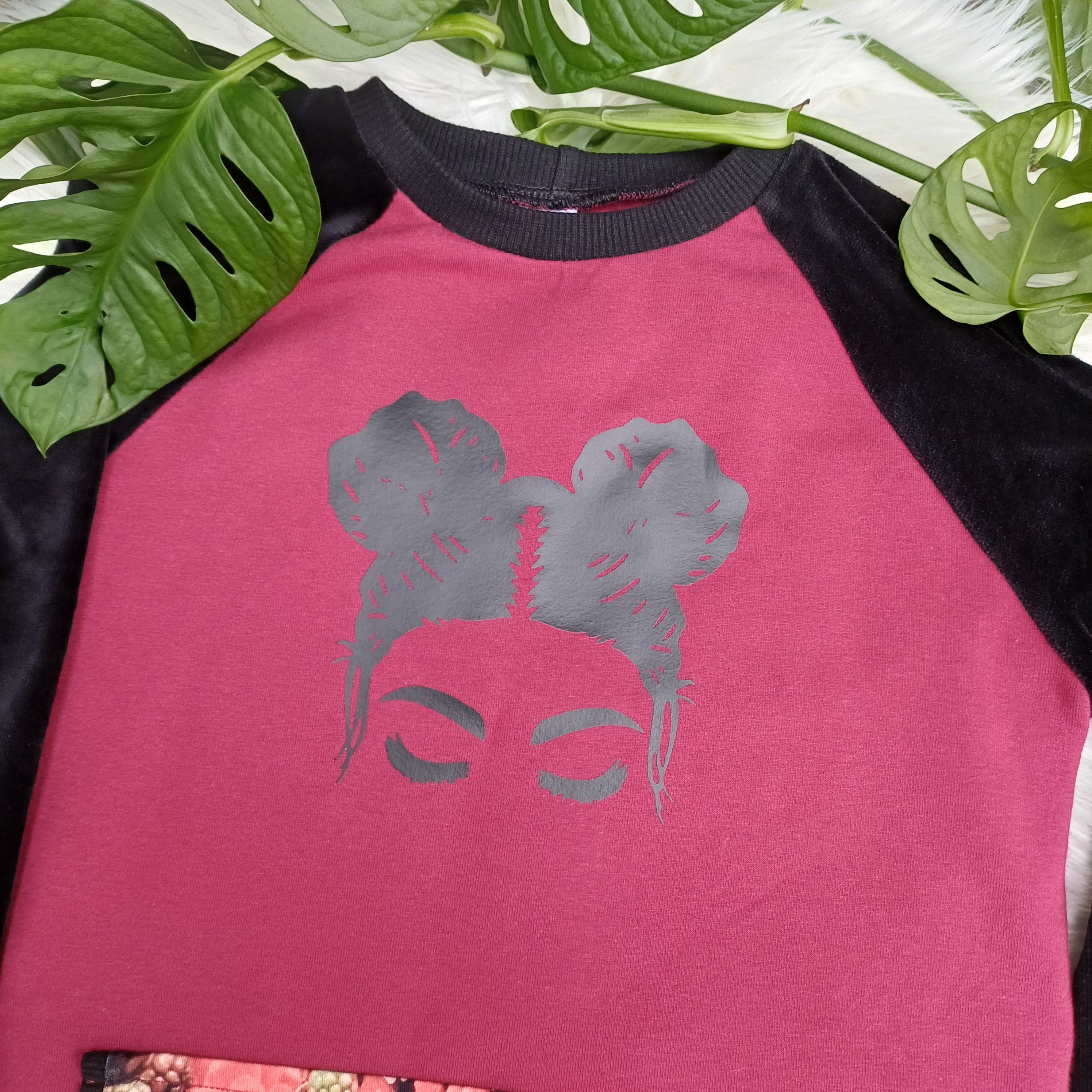 Rankų darbo džemperis - tunika 122-134d