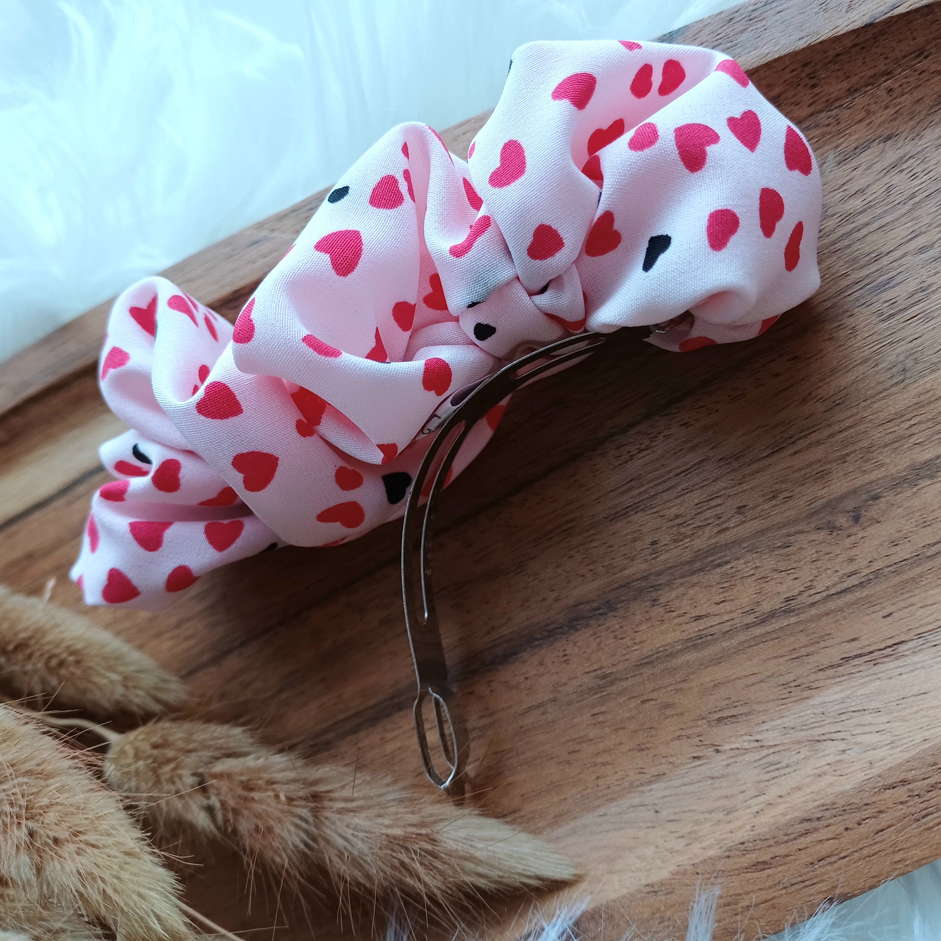 Plaukų segtukai Valentino dienai 8cm ir 10cm