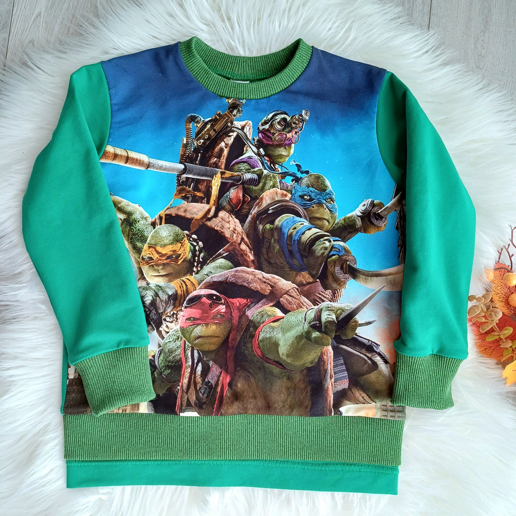 Džemperis berniukams draugai vėžliukai