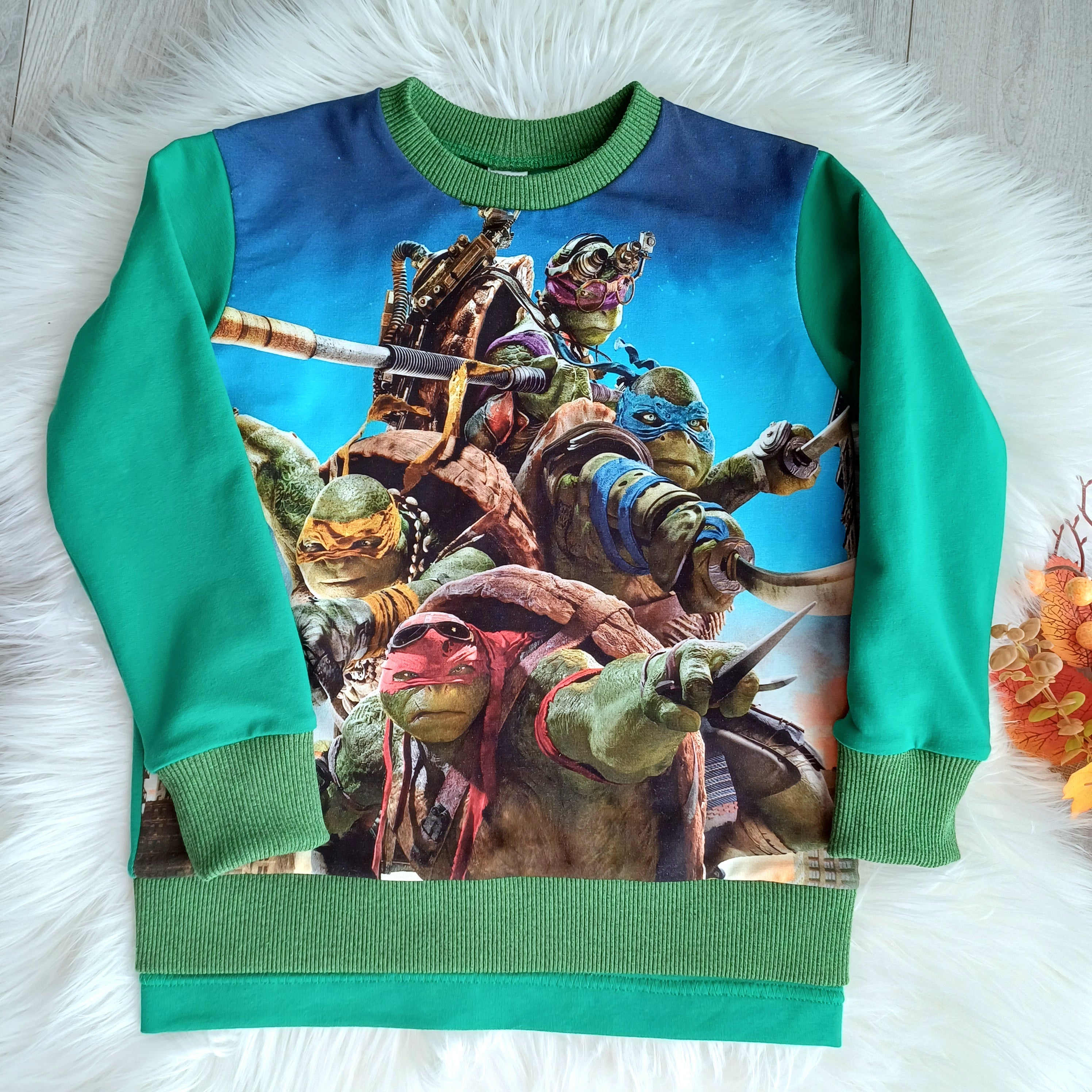 Džemperis berniukams draugai vėžliukai