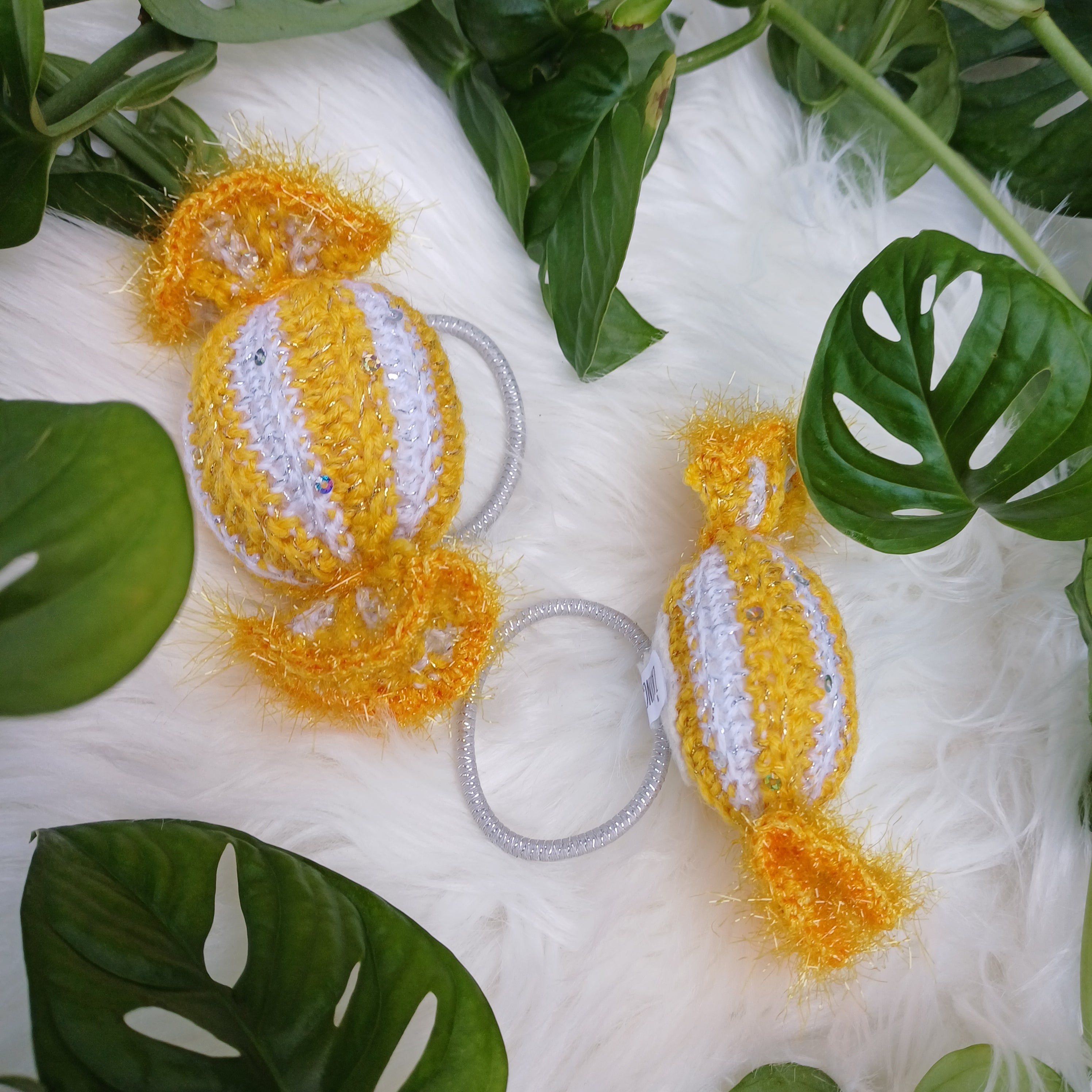 Rankų darbo gumelės Citrinos L dydis