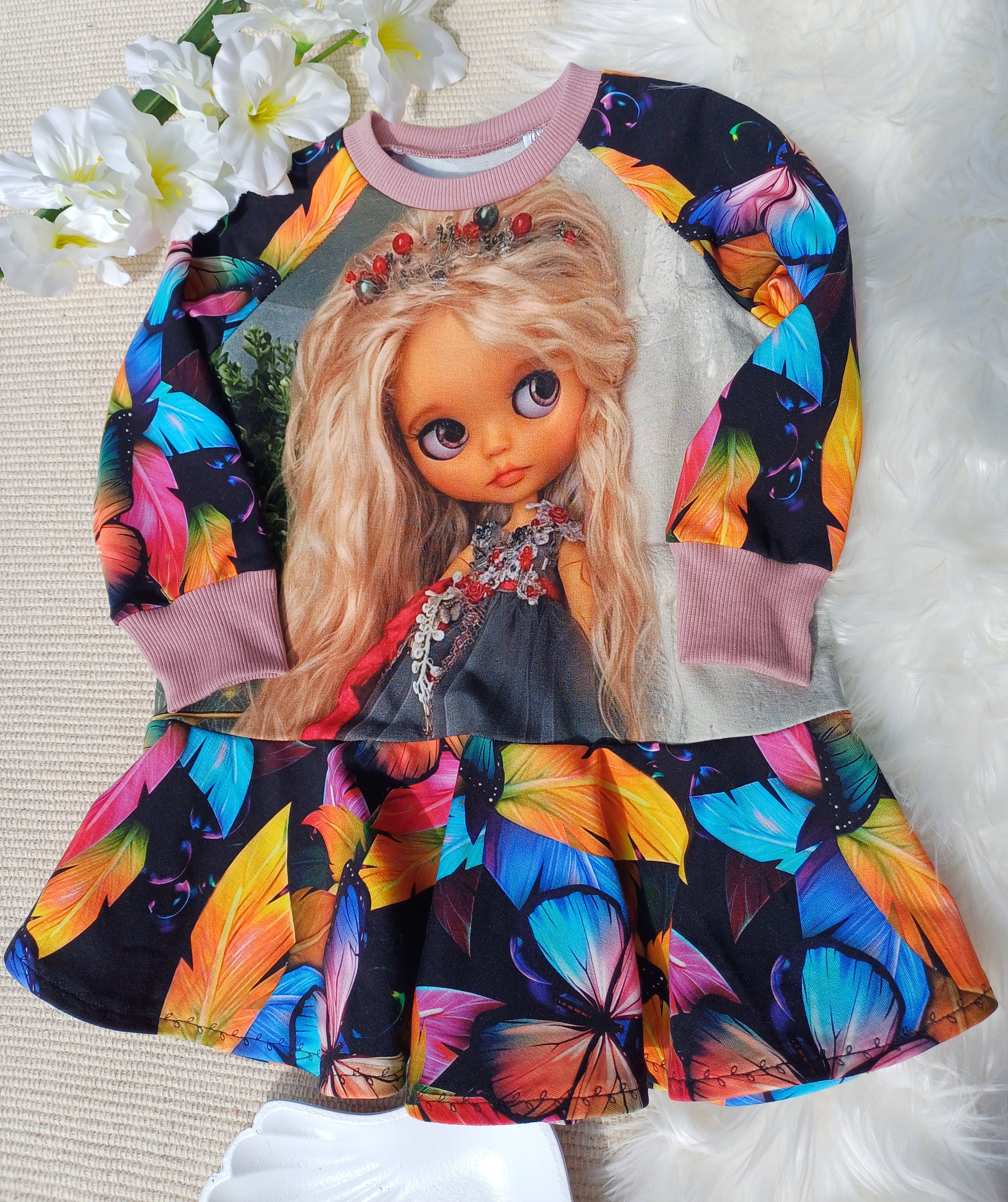 Suknelė "Drugelių princesė" 92d